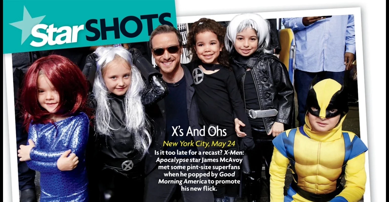 My daughter even appeared in Star Magazine!