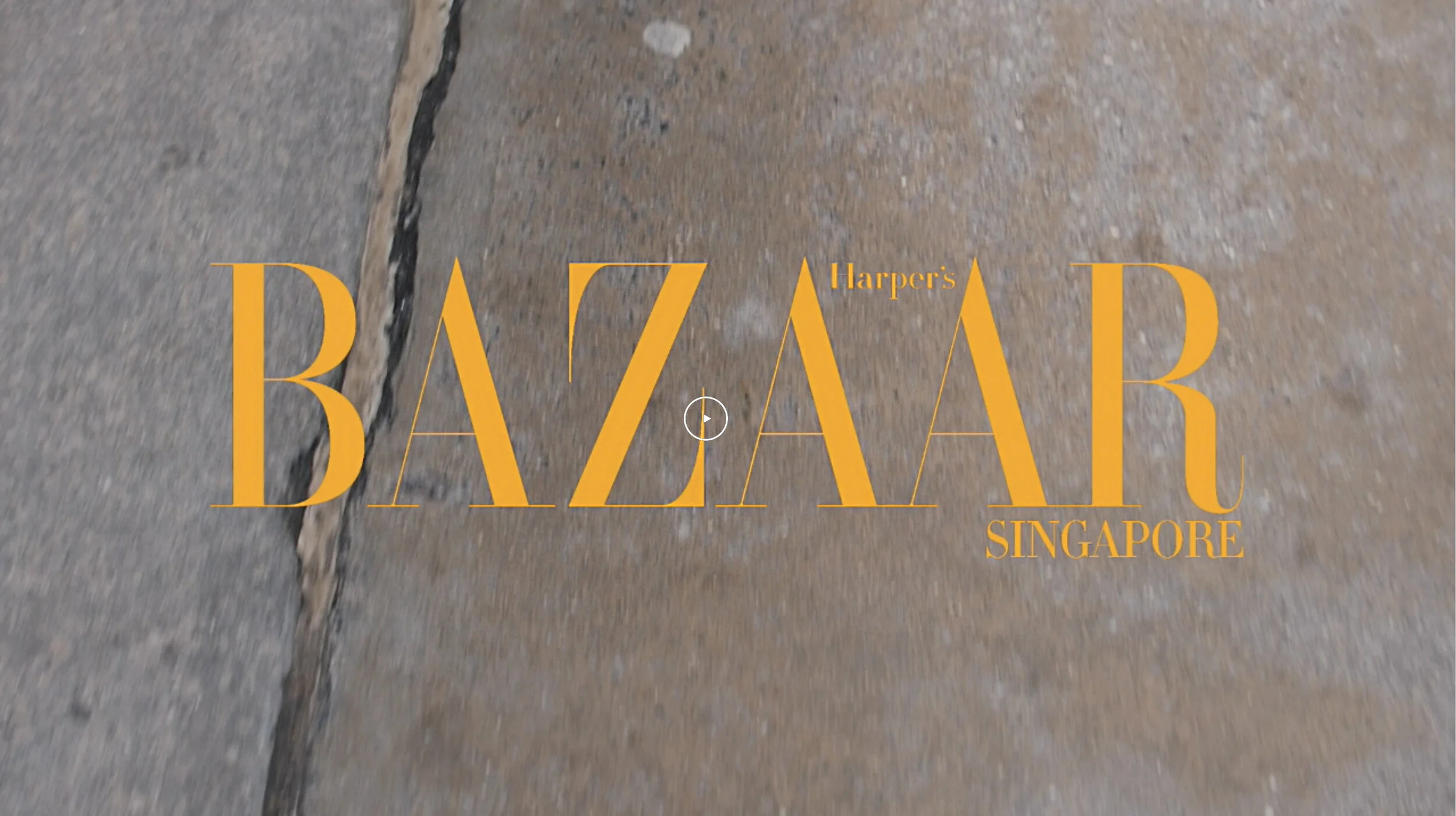 Harper's Bazaar Singapore- Vivien Ong and Chanel Collab.