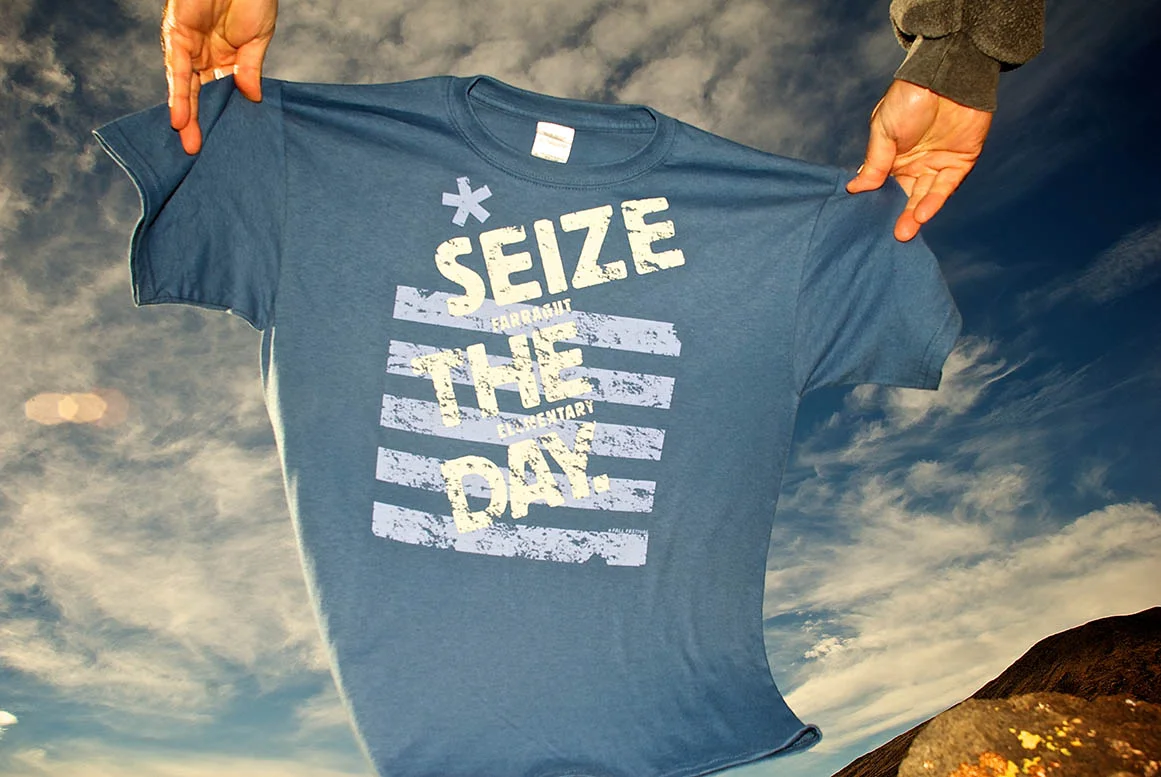 seize the day tee for school