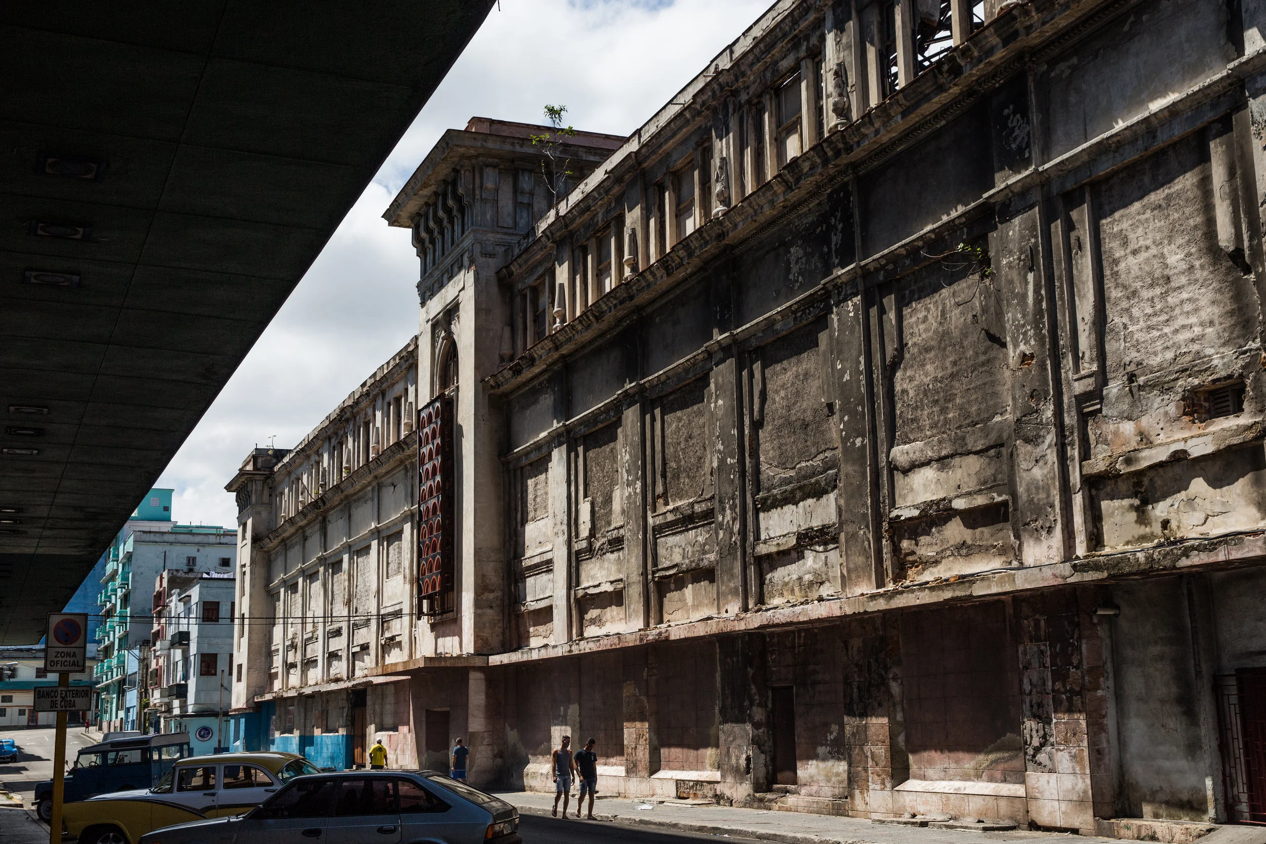 Brutalist architechture is apparently everywhere in Havana, and dotted in parts of smaller cities.