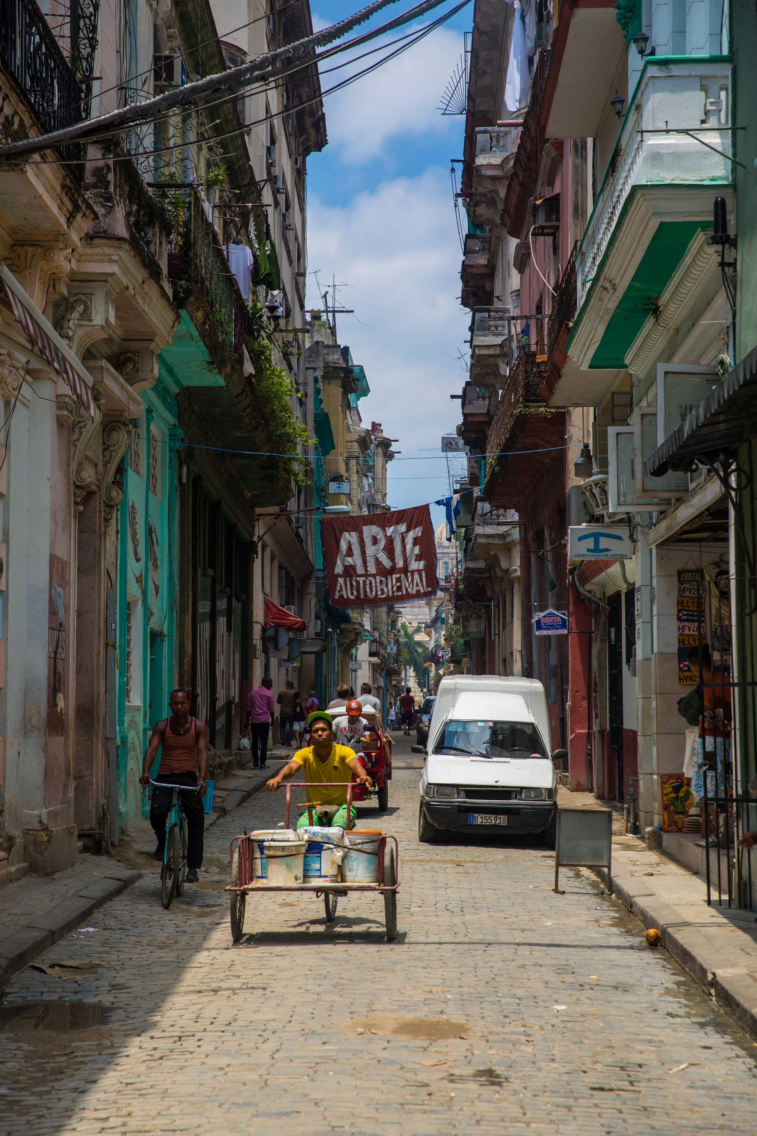 The Havana Biennial Art Exhibition takes places every two years; its primary purpose to bring about the Cuban contemporary art circles.