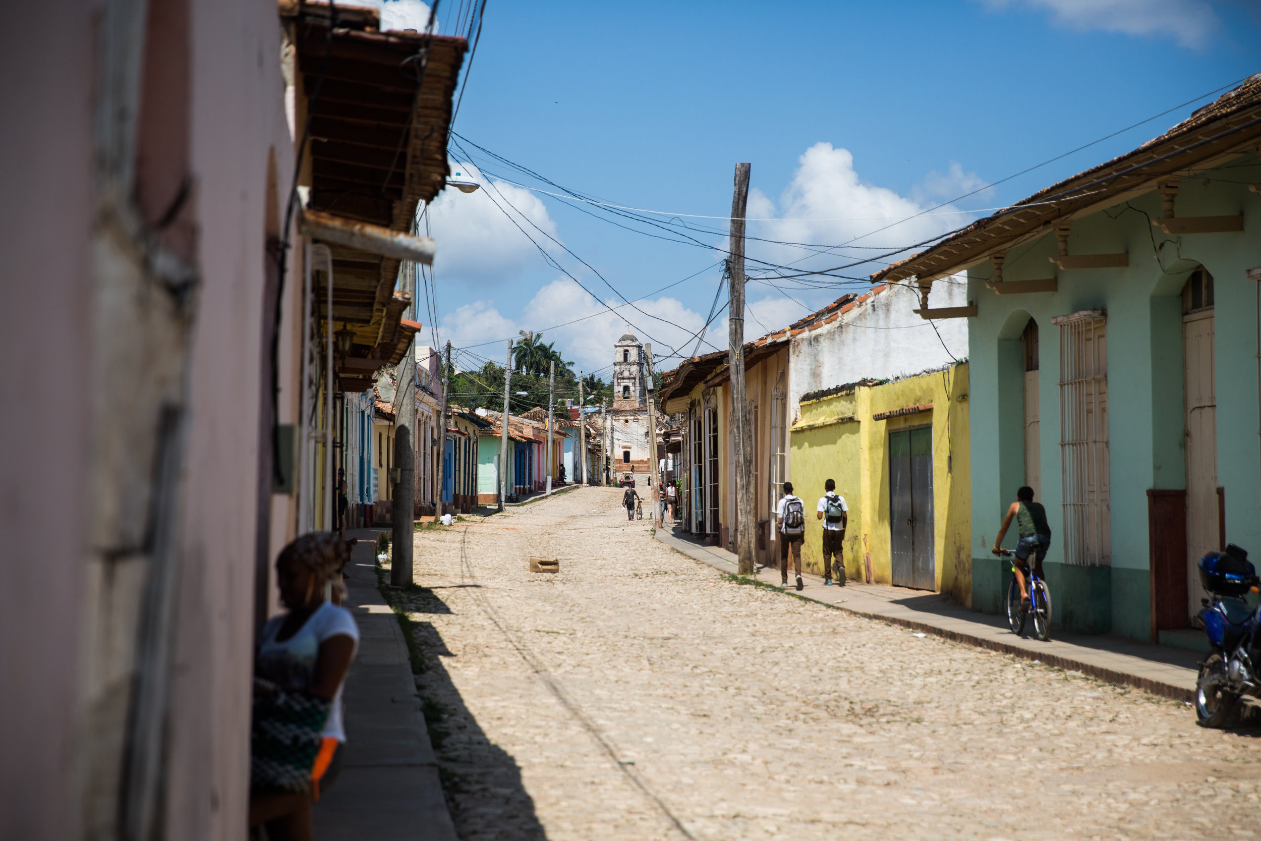 An average day after school in Trinidad.