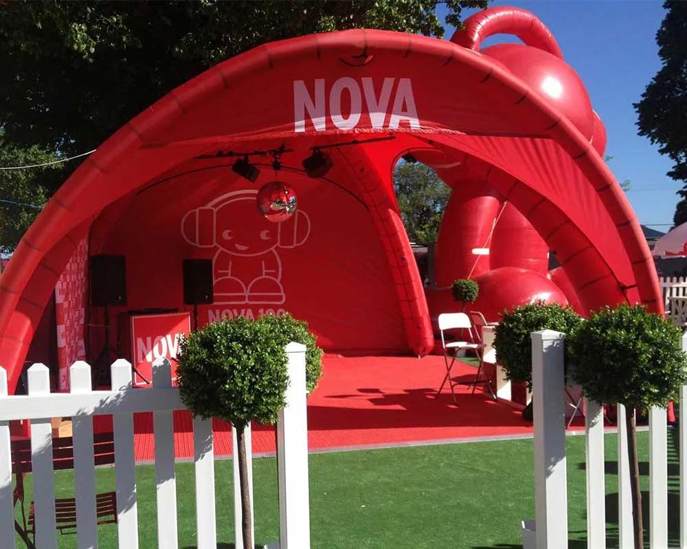 NOVA inflatable dome