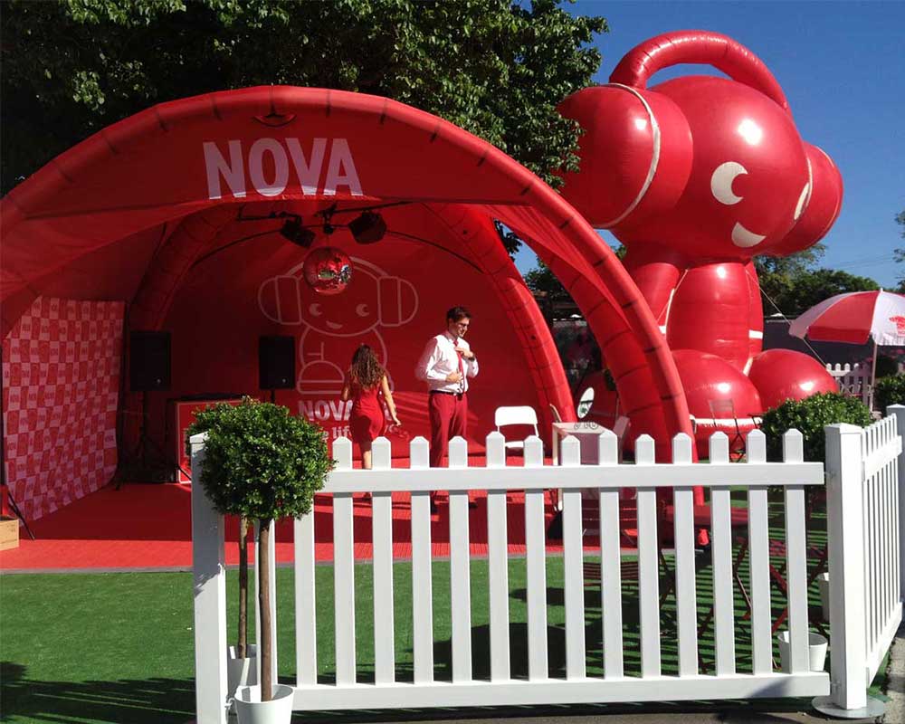 NOVA inflatable dome