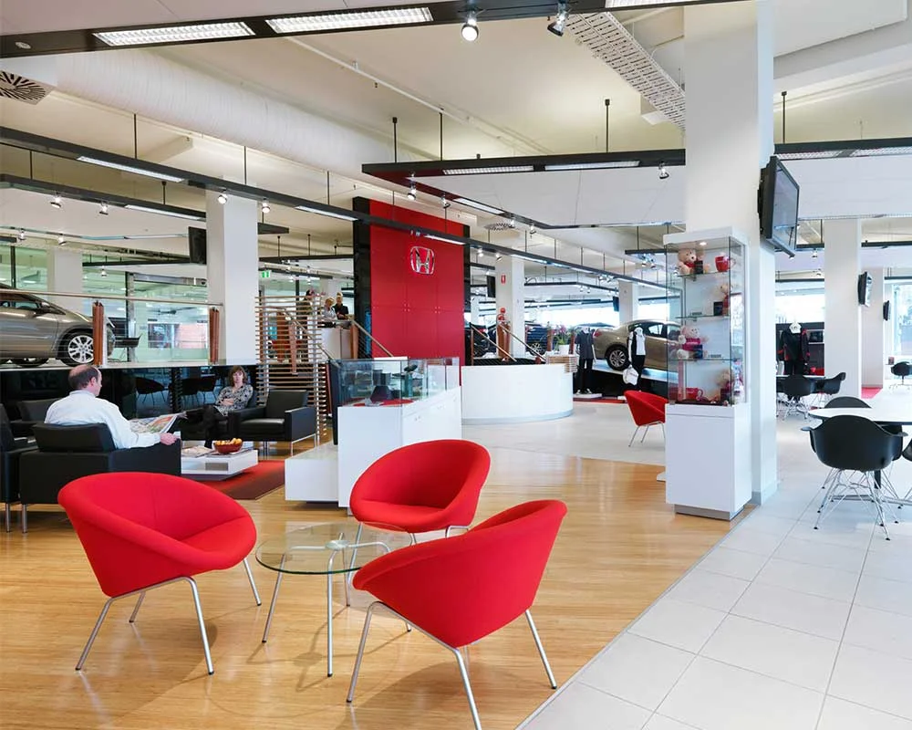 Honda waiting area