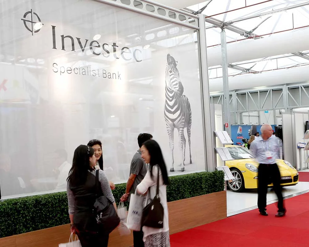 Investec brand space