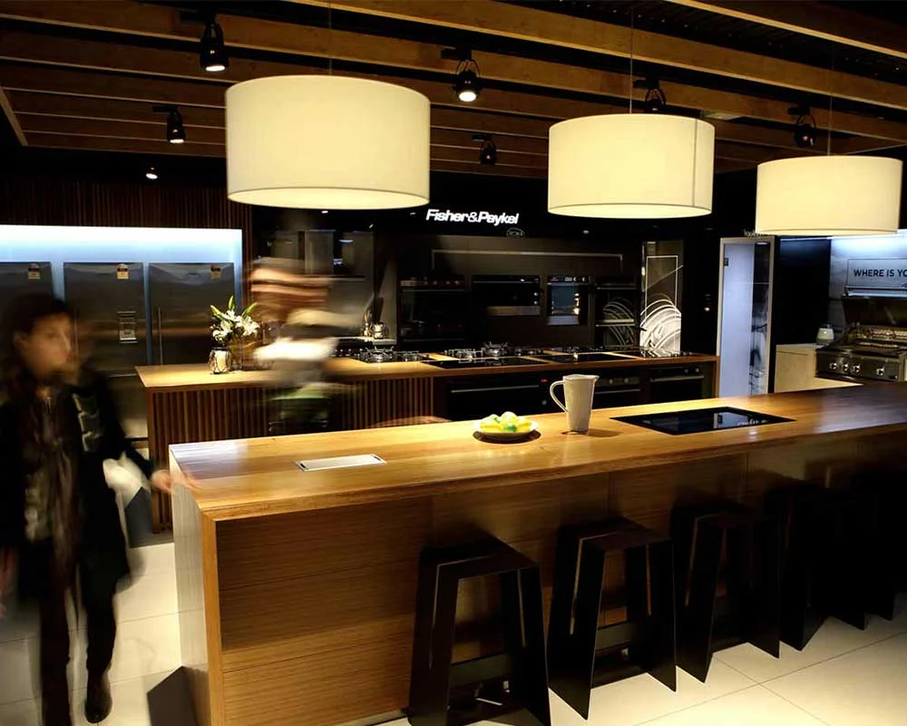 Fisher and Paykel kitchen brand space