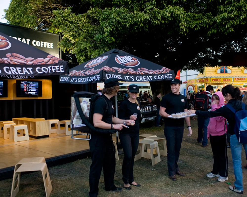 Brand activation for Dare