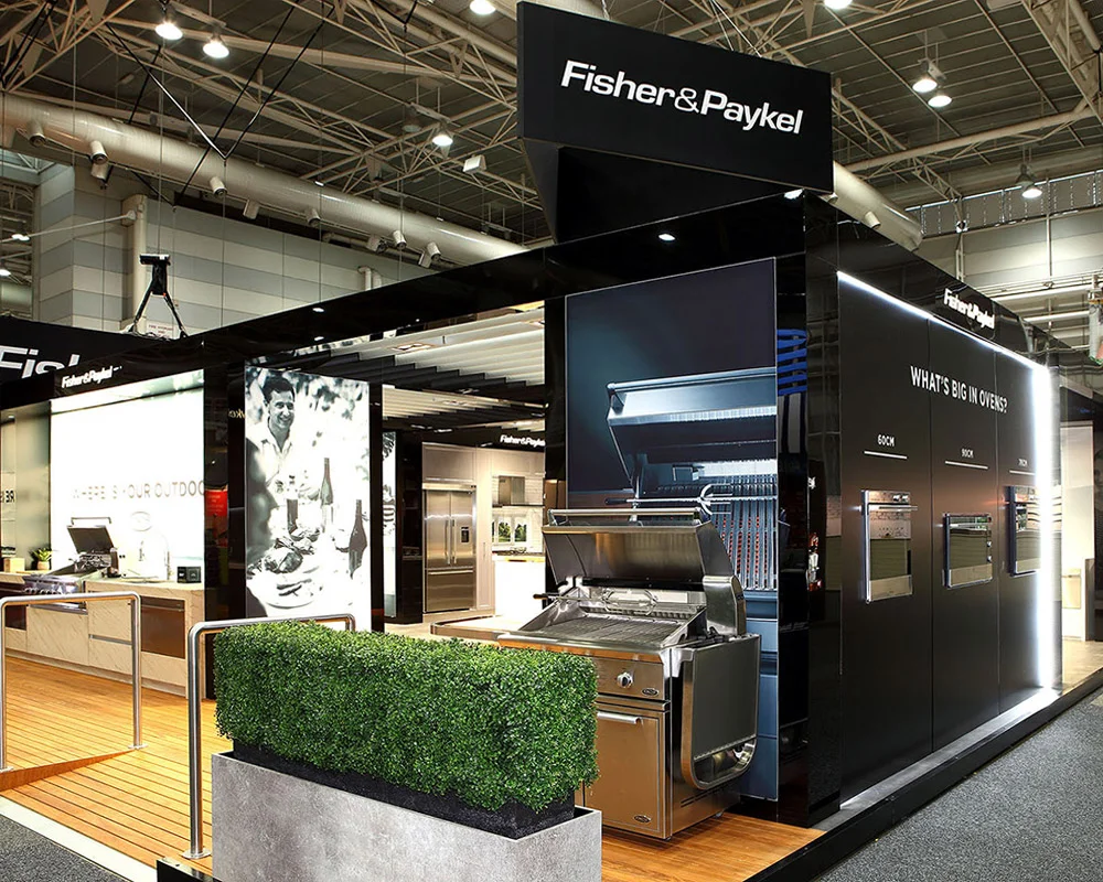 Fisher and Paykel kitchen brand space