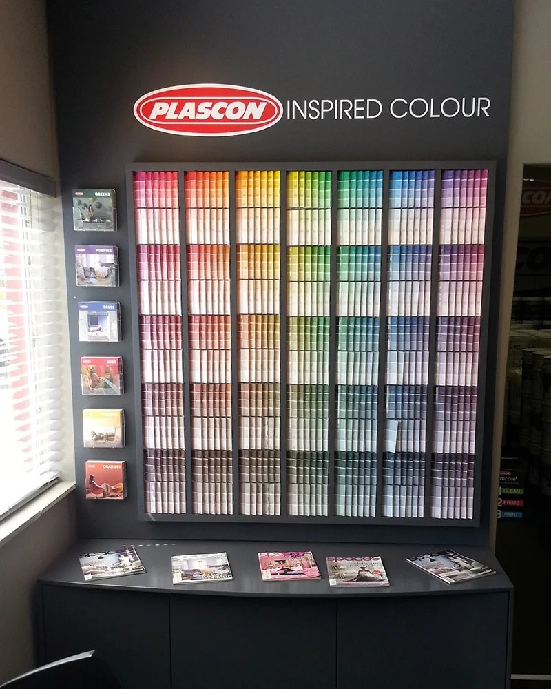 Plascon inspired colour wall