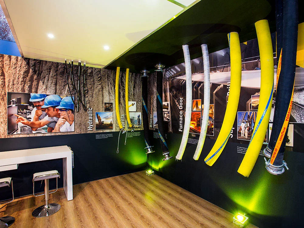 Colourful brand space for Good Year