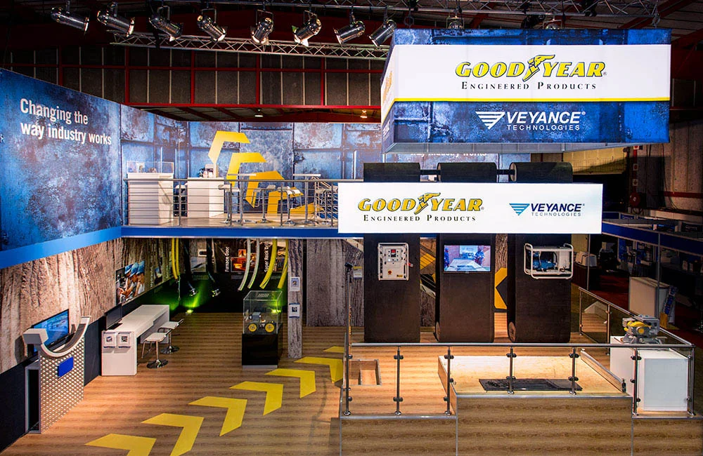 Goodyear two story brand space