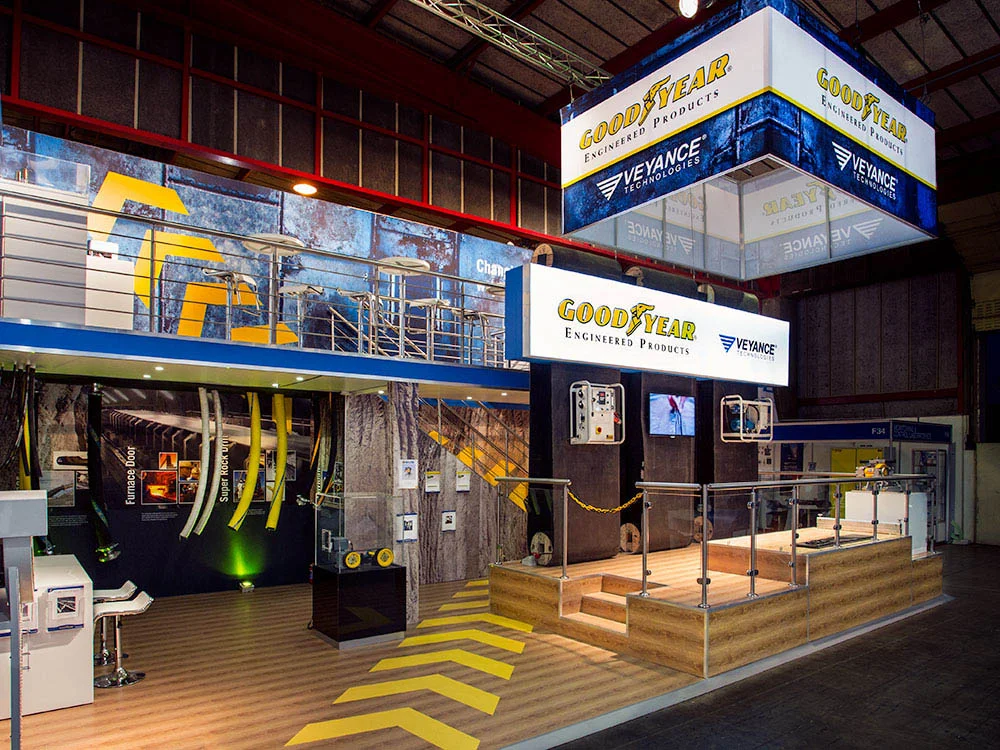 Good Year display at Electra Mining event
