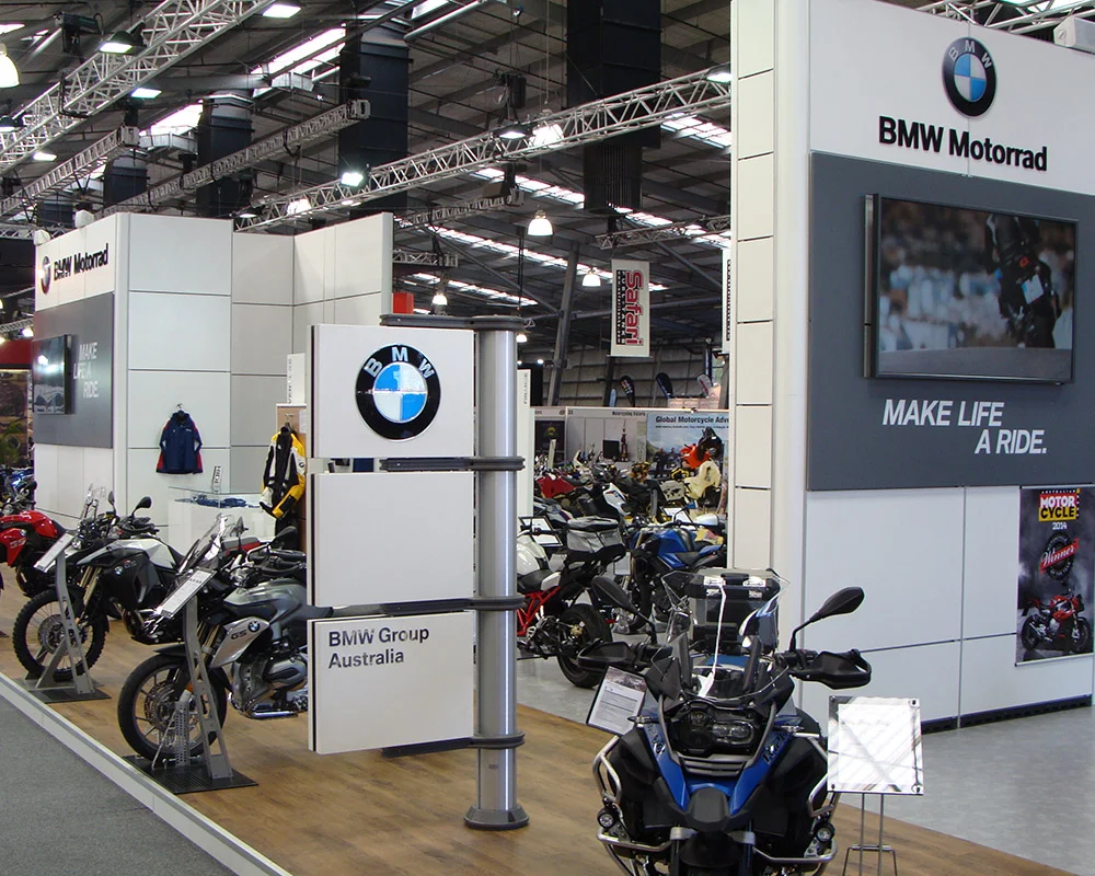 BMW display at Motor World Melbourne