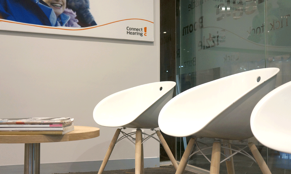 Connect Hearing chairs