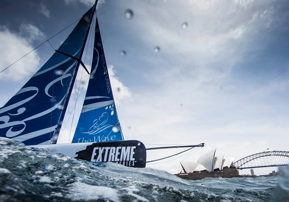 Boat in Extreme Sailing Series