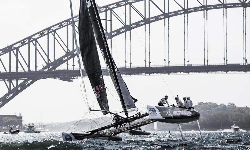 Extreme sailing series 2015 - in the harbour