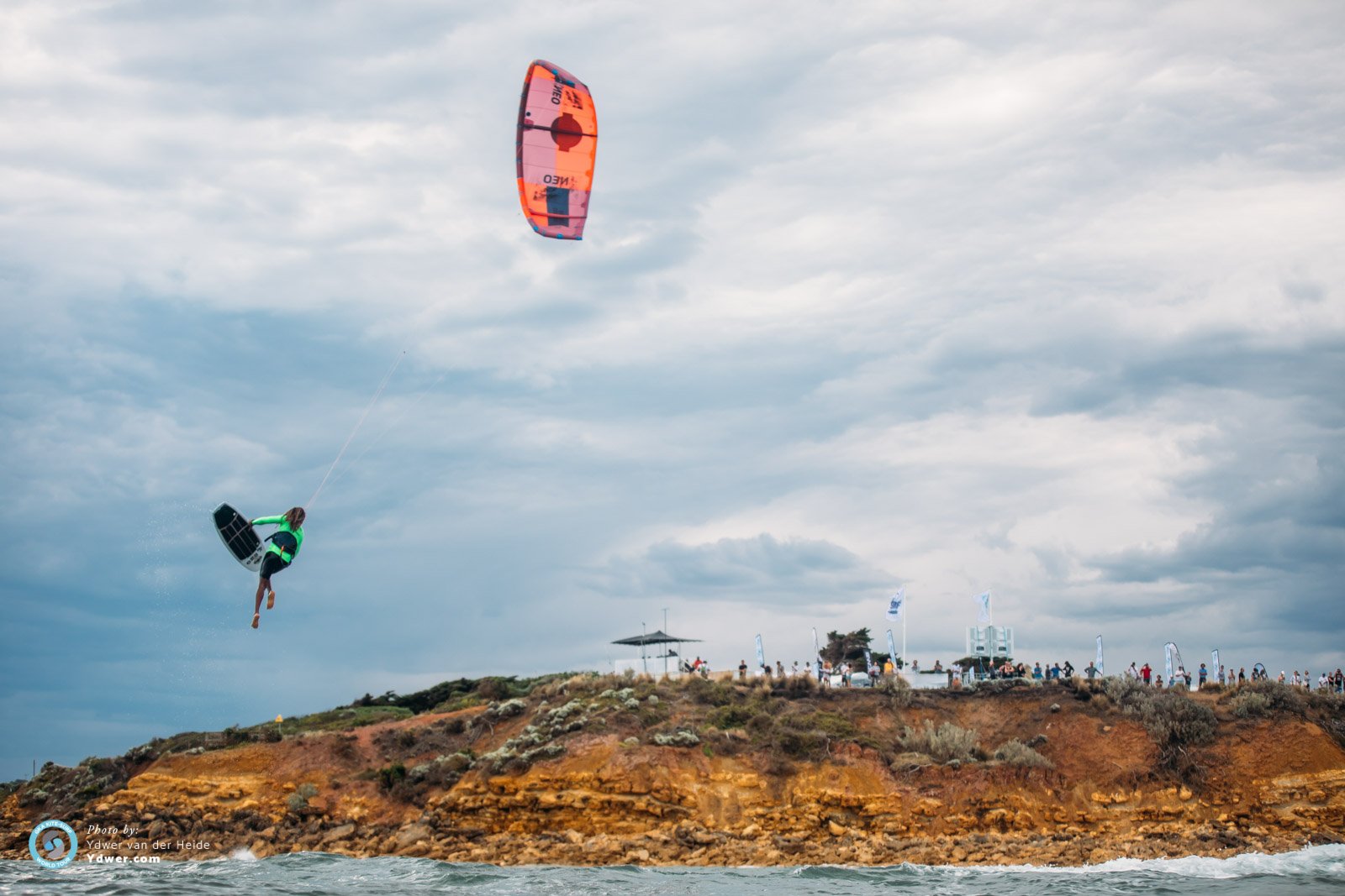  XXX performs at the GKA Kite Surf World Tour in Portugal on June 7, 2018 