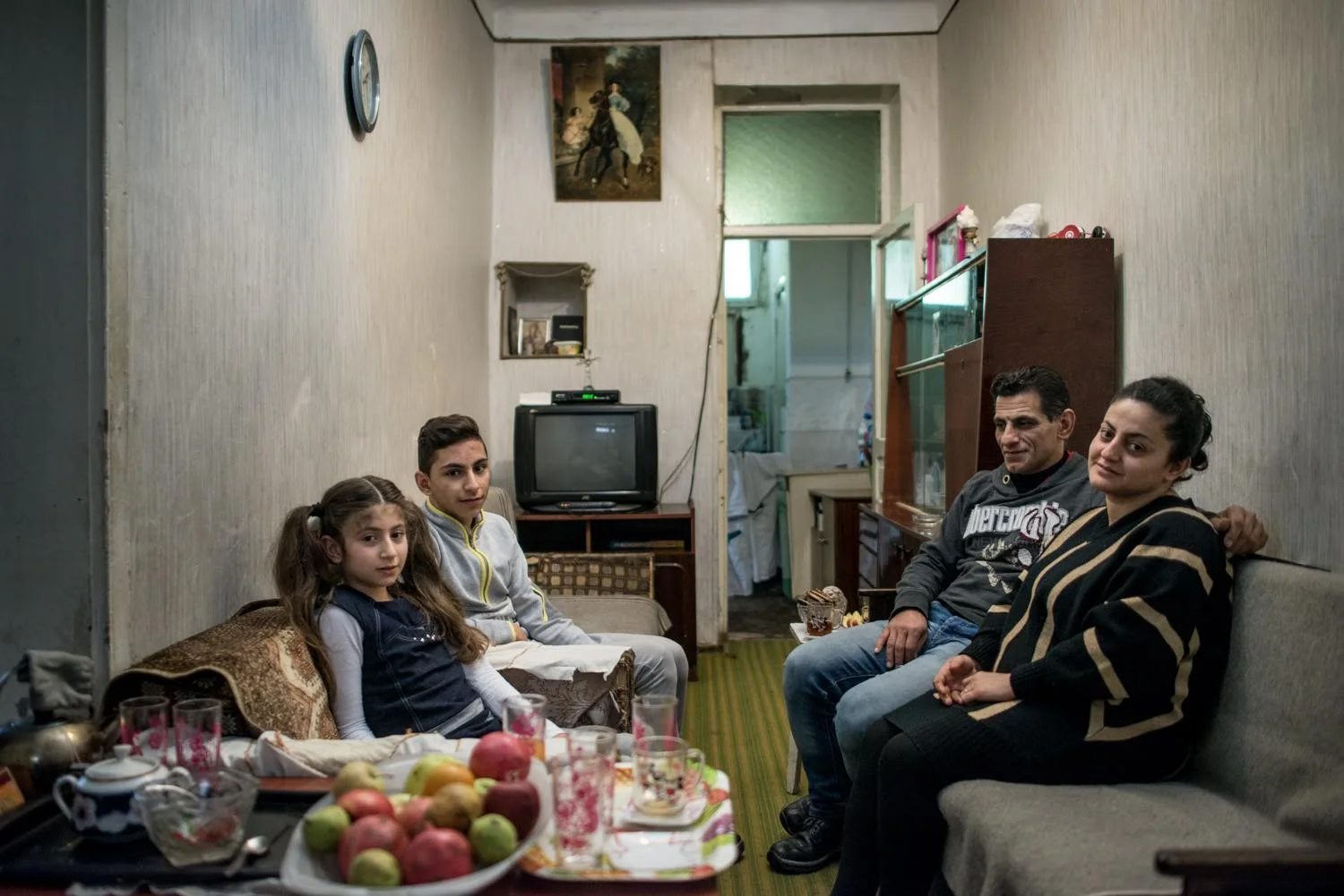 Syrian Refugees in Yerevan - Photo credit Anush Babajanyan on assignment for the Armenian Redwood Project
