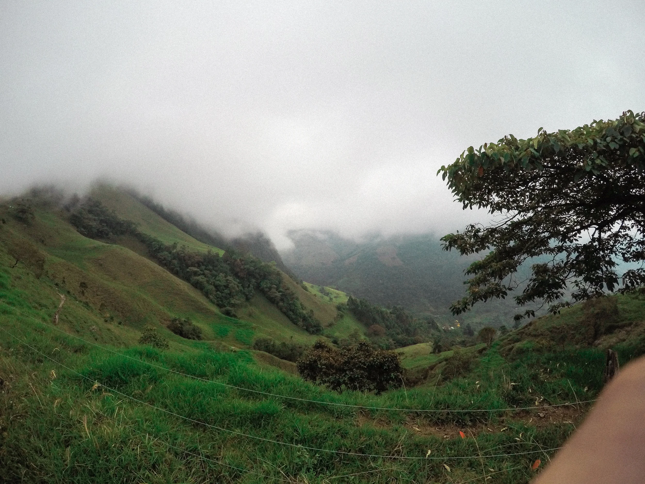 The journey started with a two hour horse ride through the mountains at 7am 