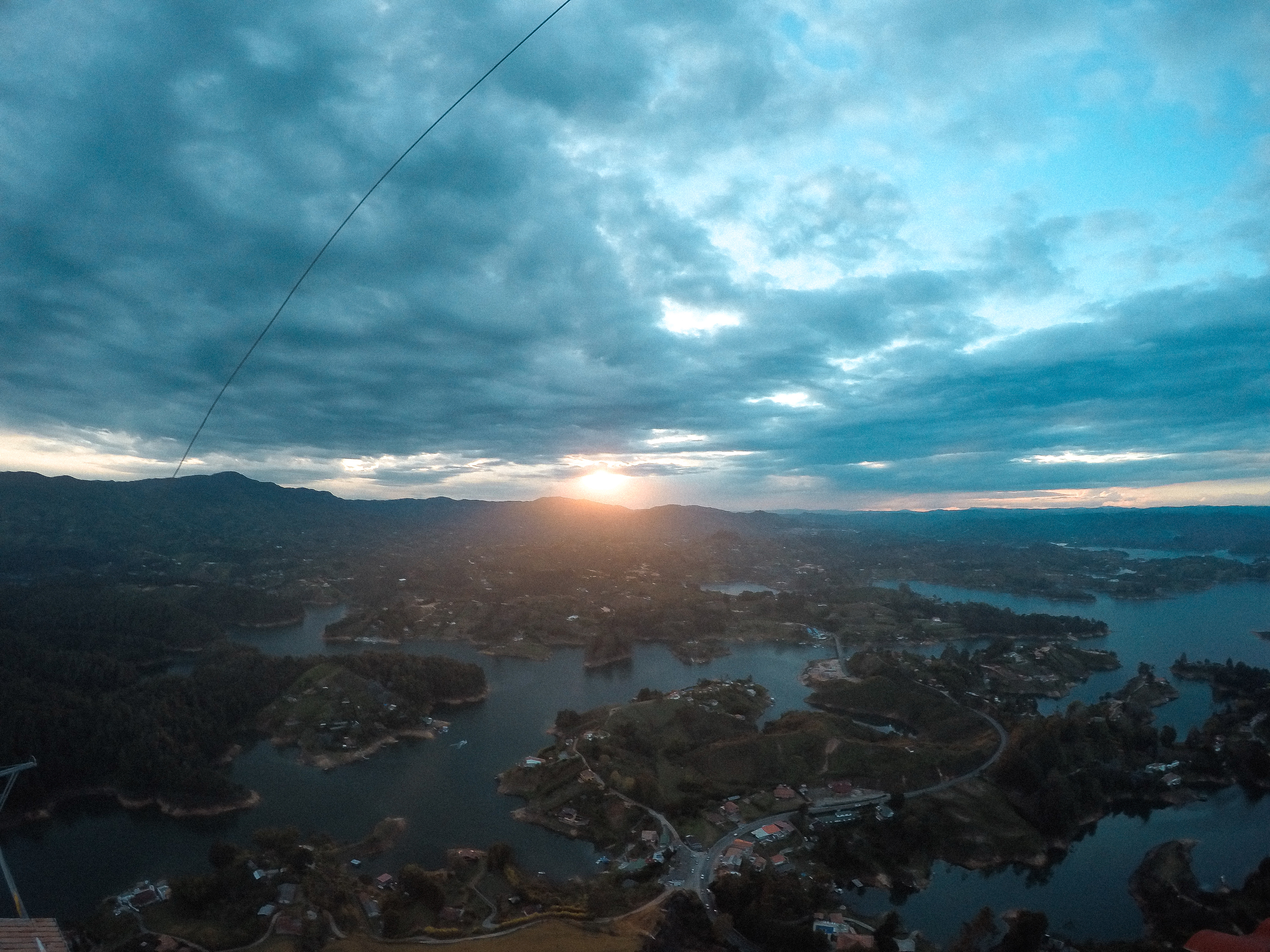 Perfect and surreal view from the top!