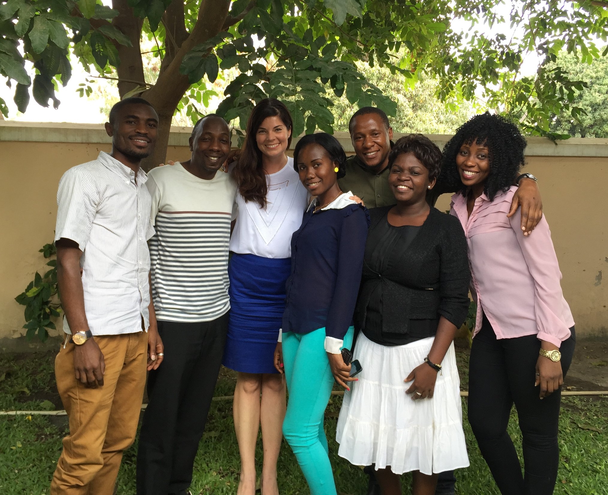 Members of our research team in Shinyanga, Tanzania.