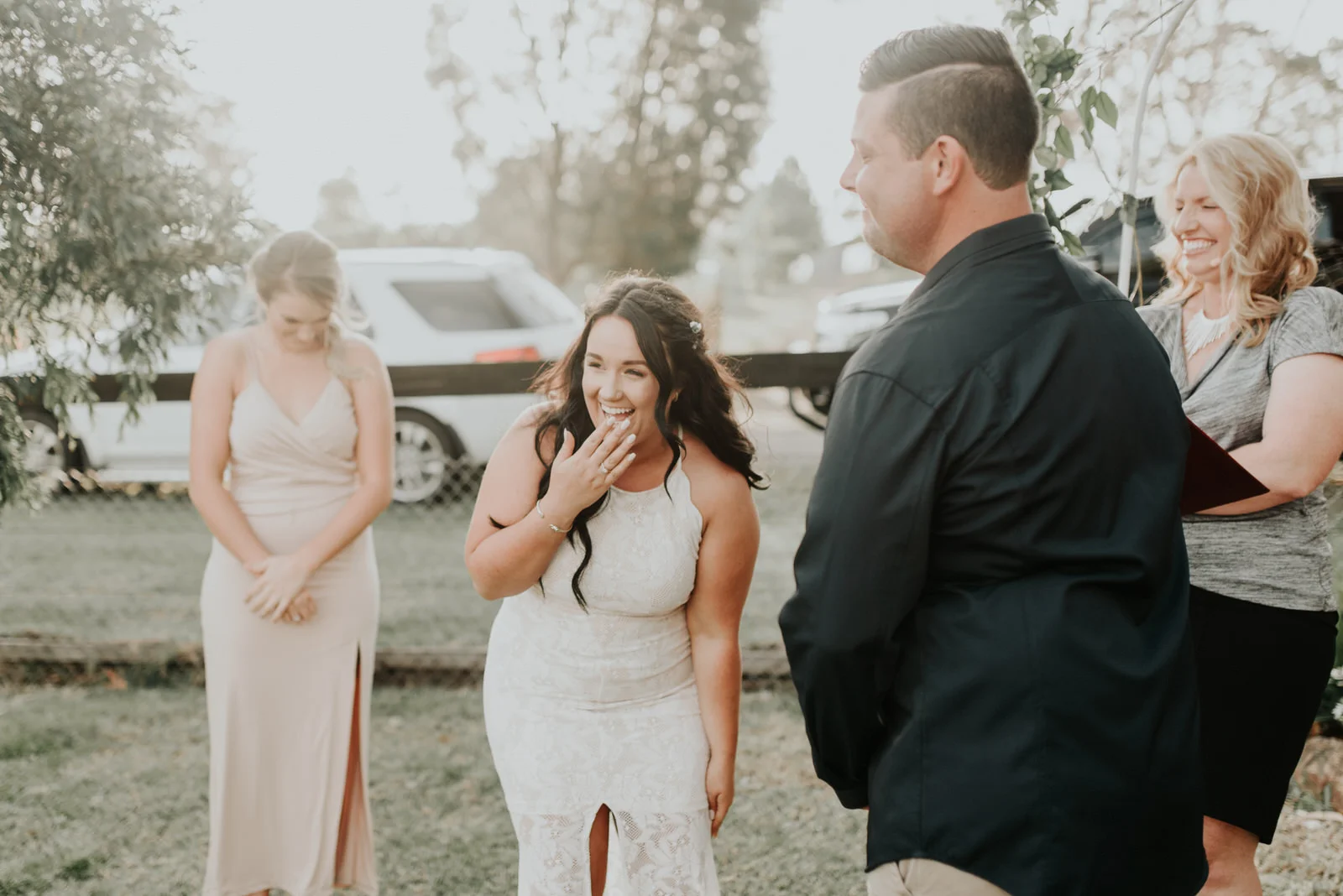 Phill & Ellyn // Backyard Surprise Wedding