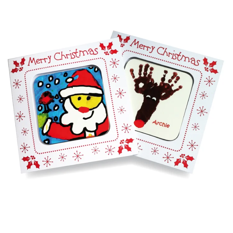 Christmas Coaster Cards