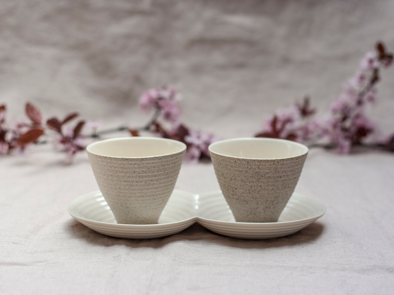 Cup And Saucer Set Of Two