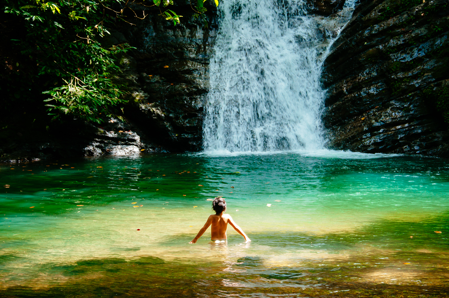 Dominicalito waterfall, Costa Rica