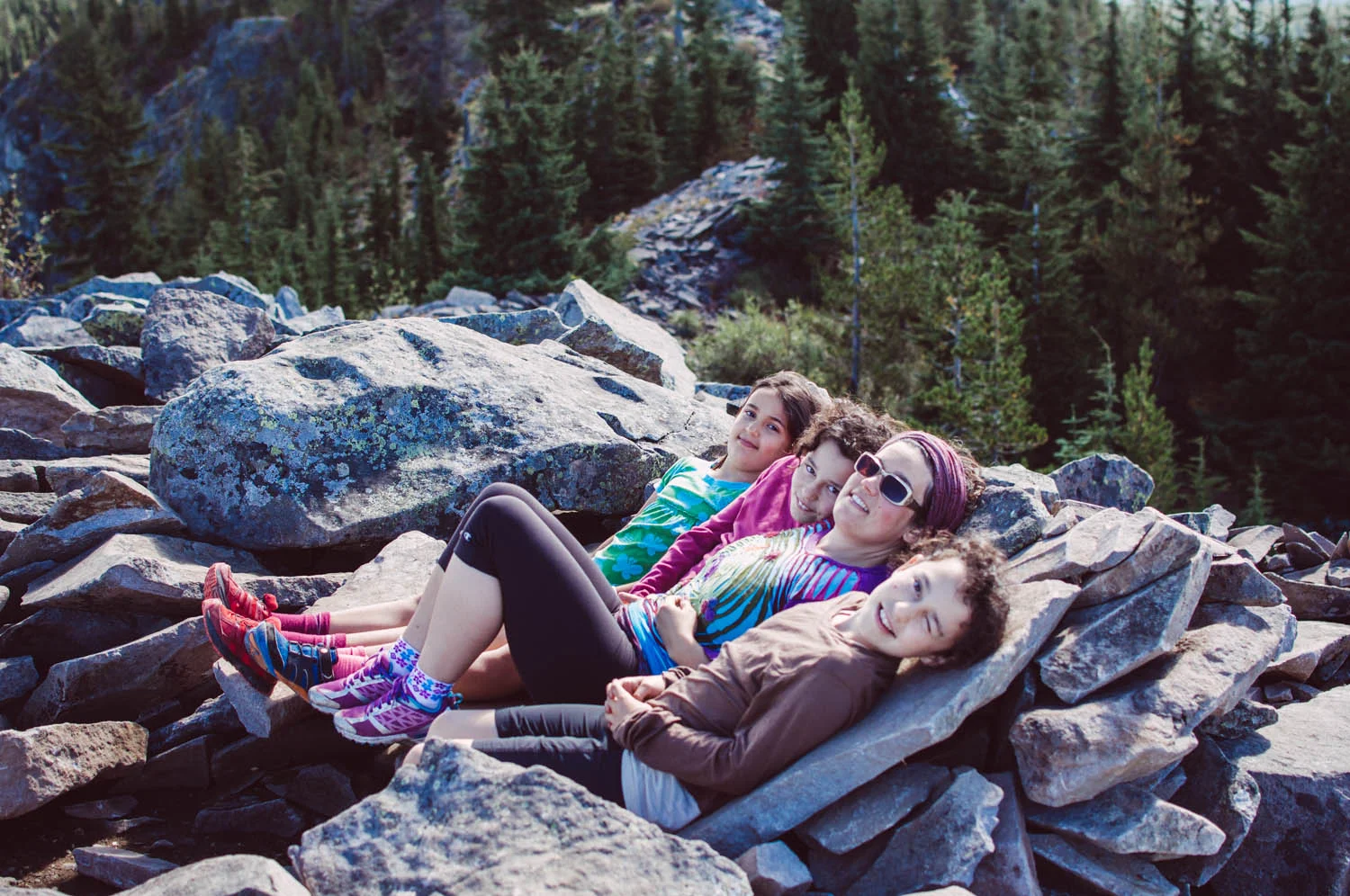 Taking in the amazing view!