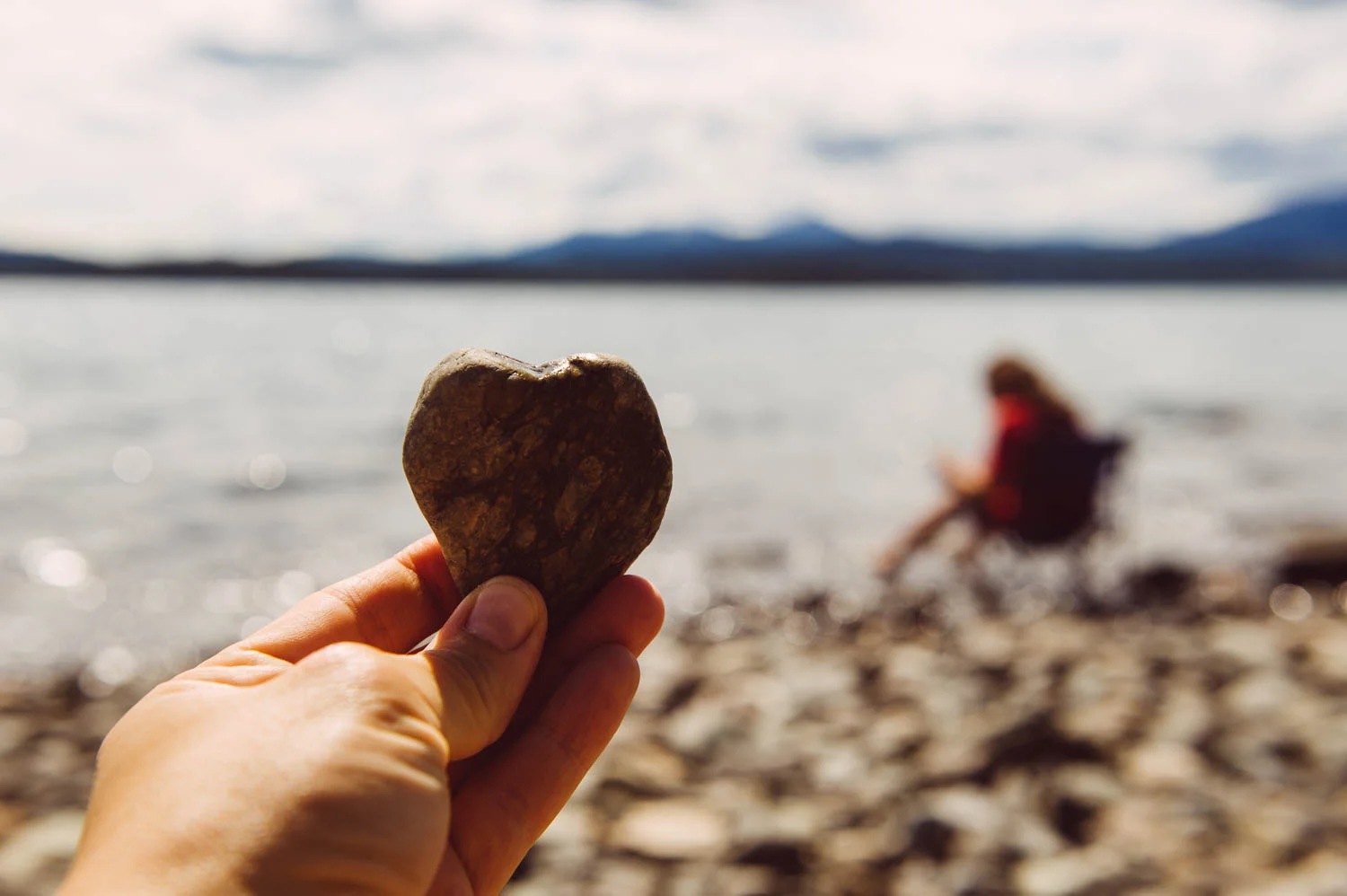 I hope they keep bringing me heart-shaped rocks until I am an old grandma…