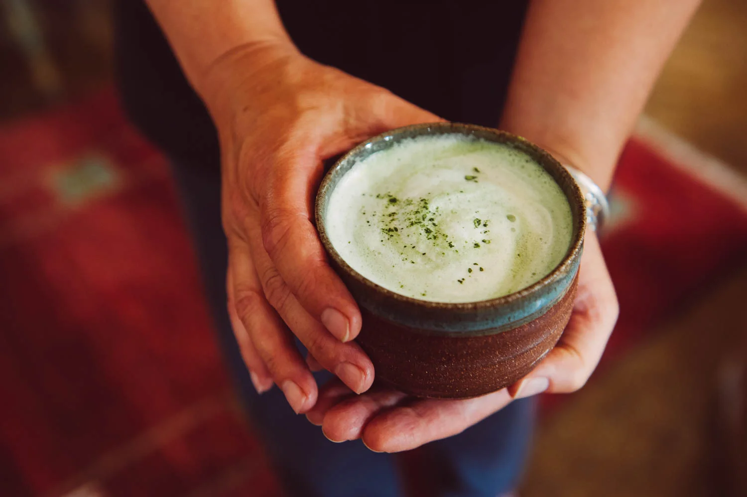 Macha latte
