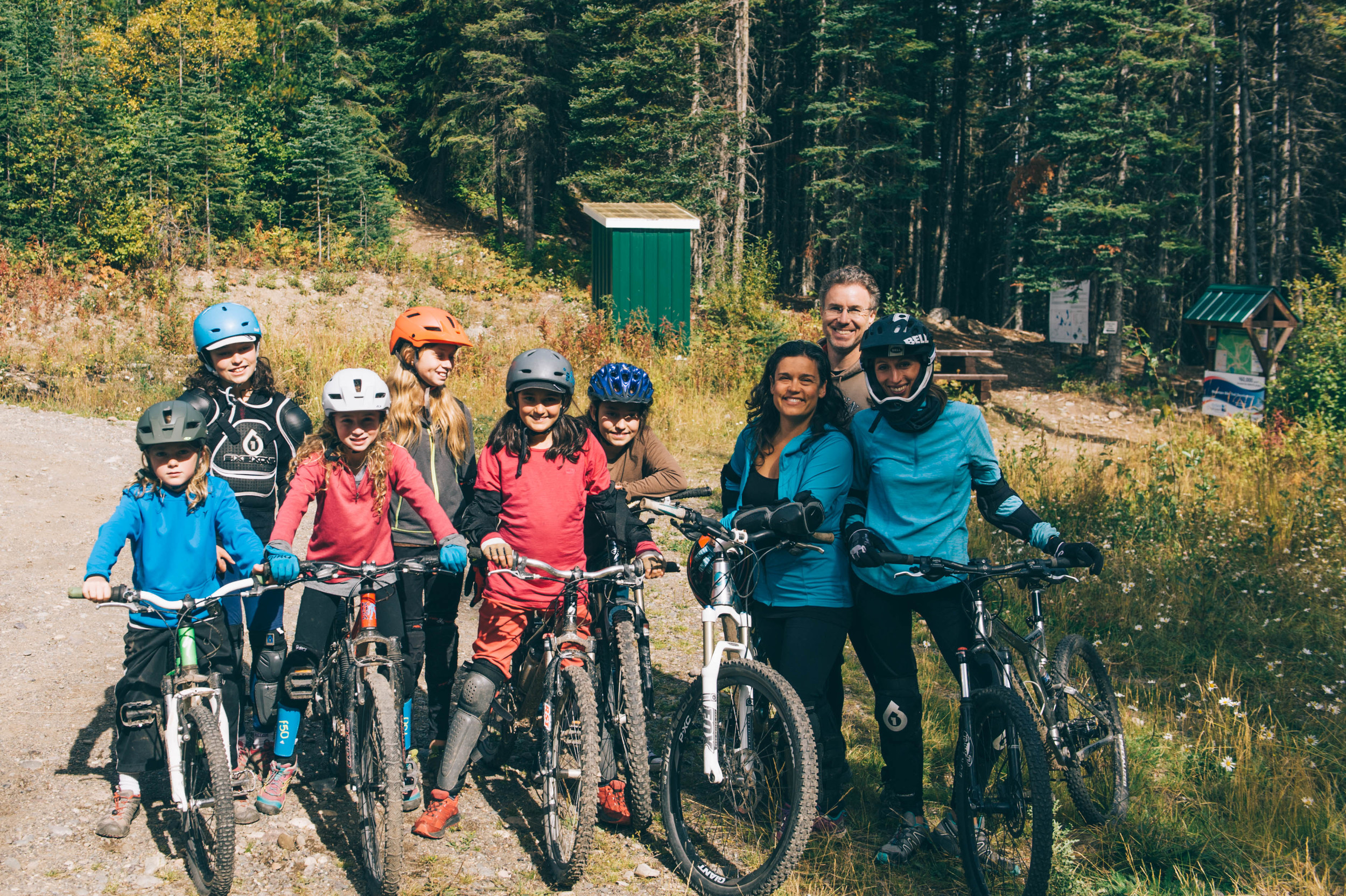 The biking crew!