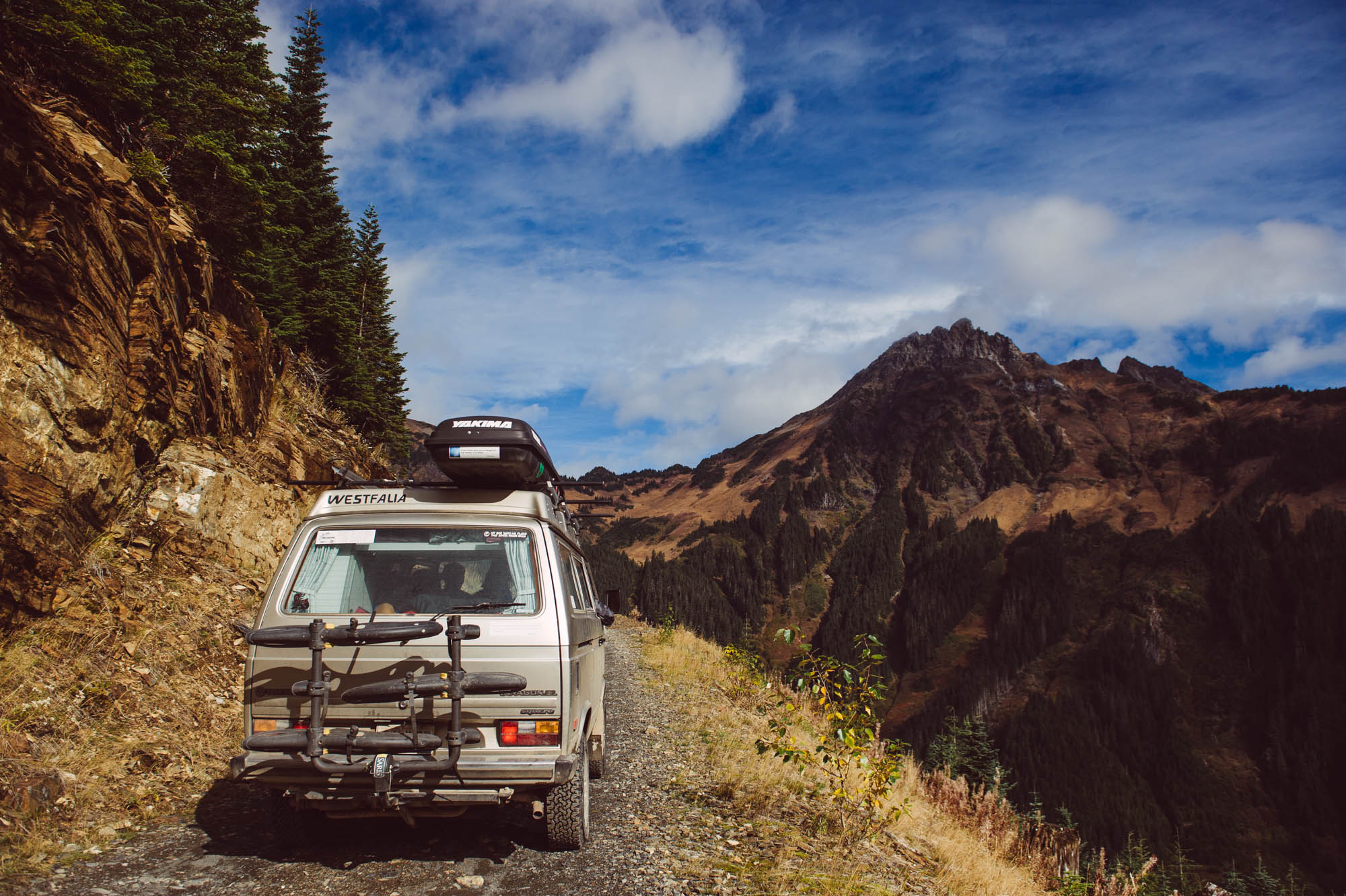 The drive up to the trailhead was an adventure in itself!