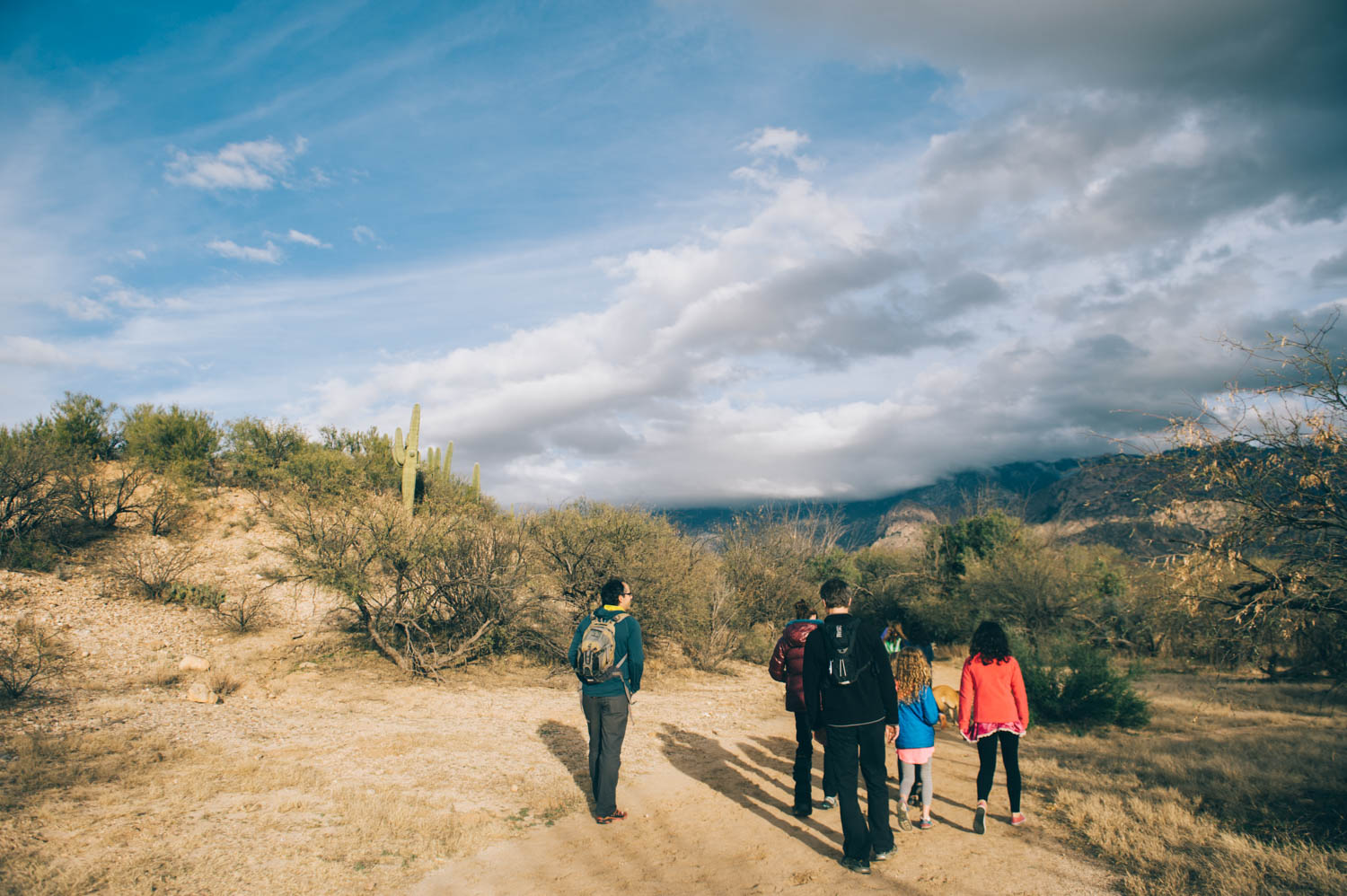 A little afternoon hike in Catalina with Karl, Jen and the kids.
