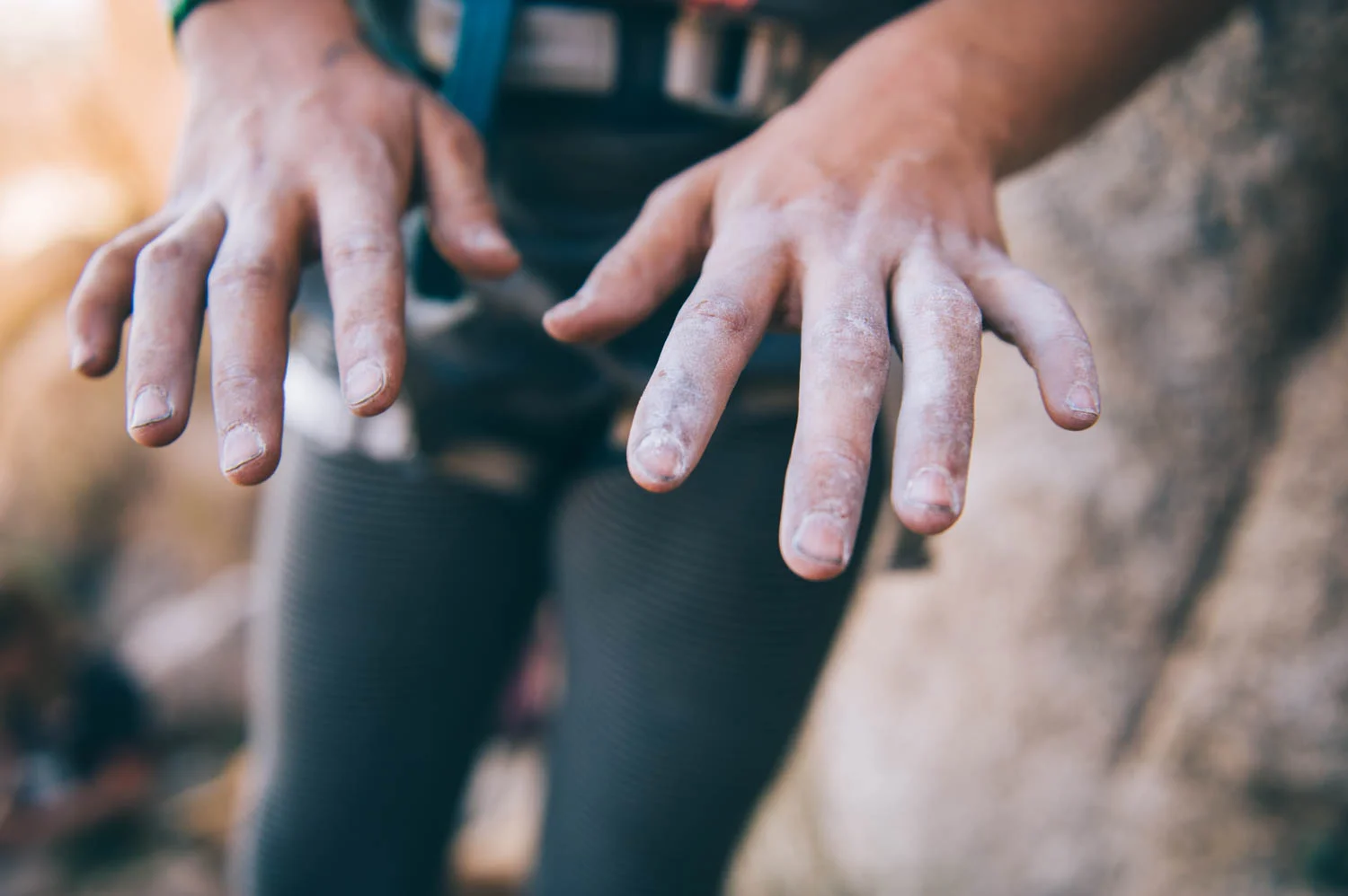 Hard-working hands.
