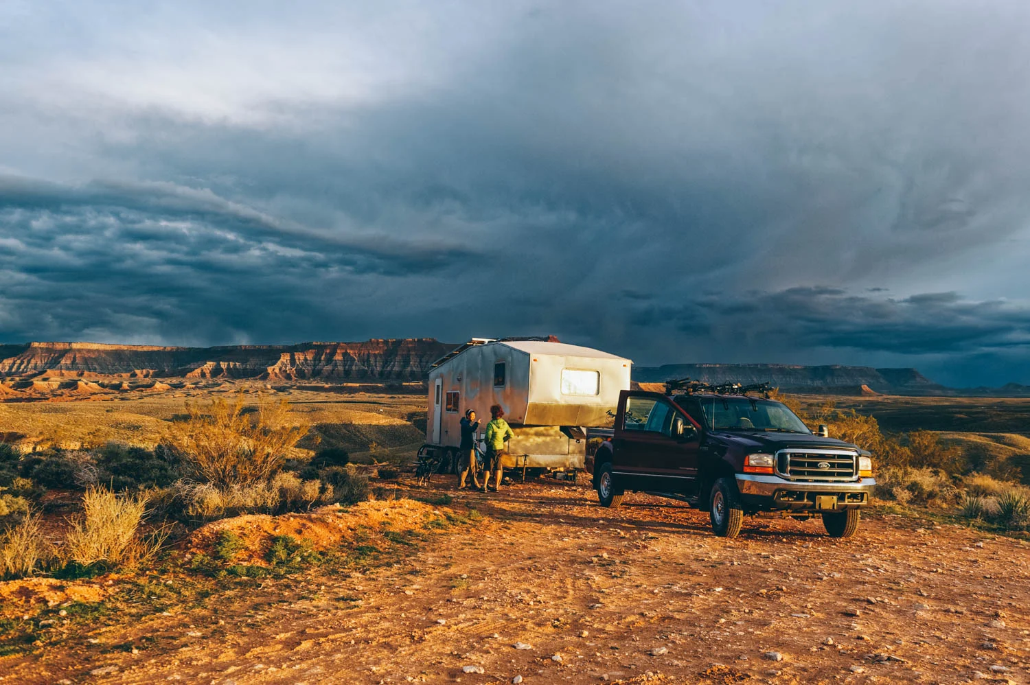 Jerud and Ching's toaster and their veggie oil truck. Learn more on their website: Live Small, Ride Free.