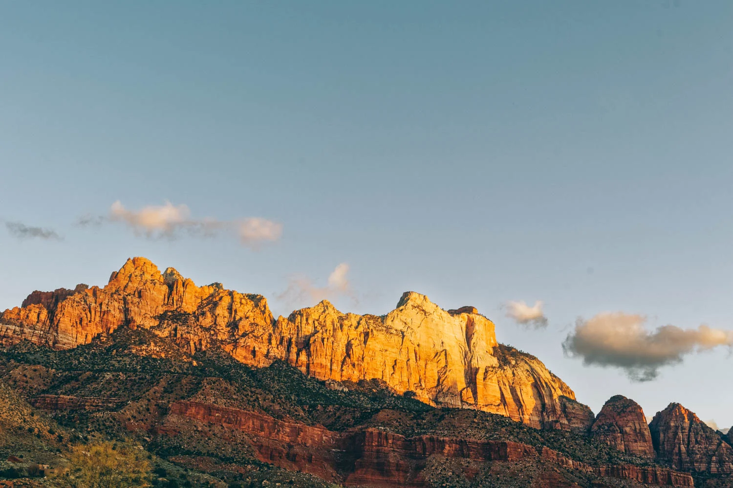 Sunrise over Zion