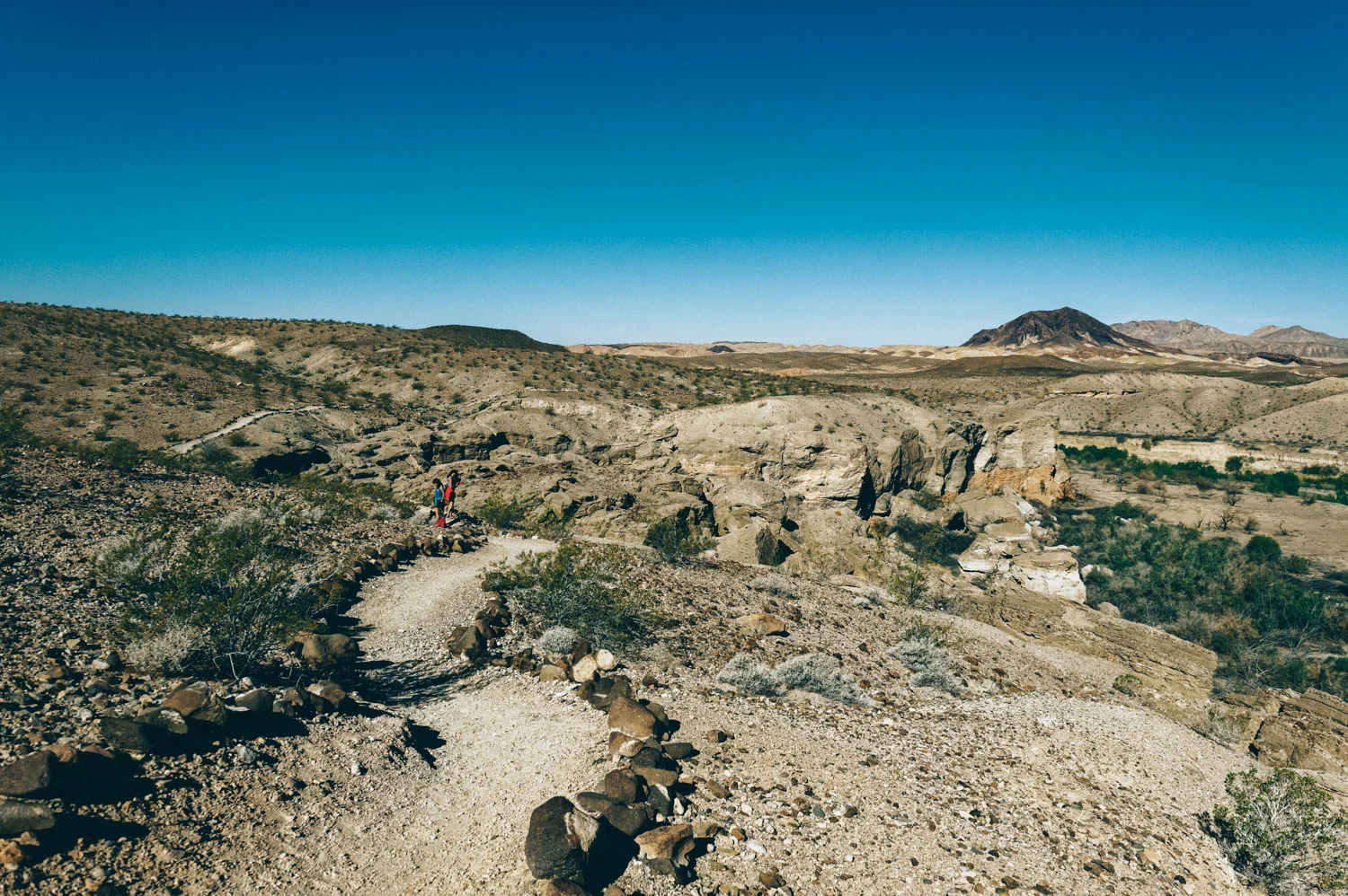 The Bluff trail, right from the campground.