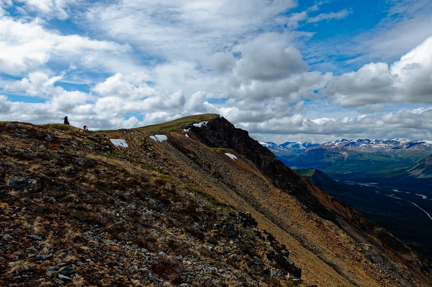 The climb up was steep and intense, but the view was well worth it! THAT was the view I was expecting!