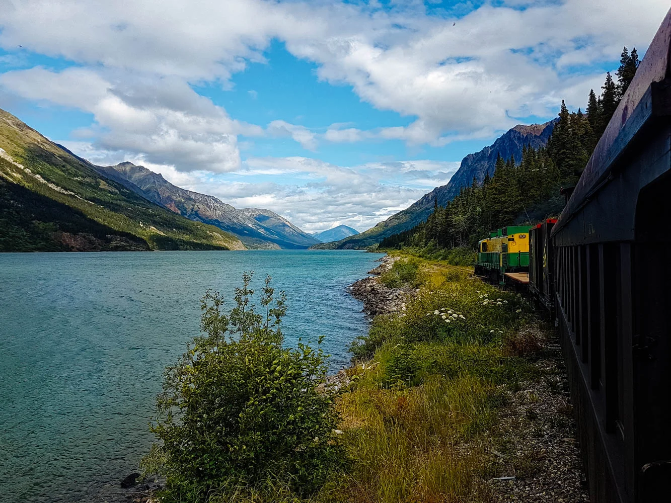 A beautiful 2 hour train ride from Bennett, BC, to Carcross, YT.