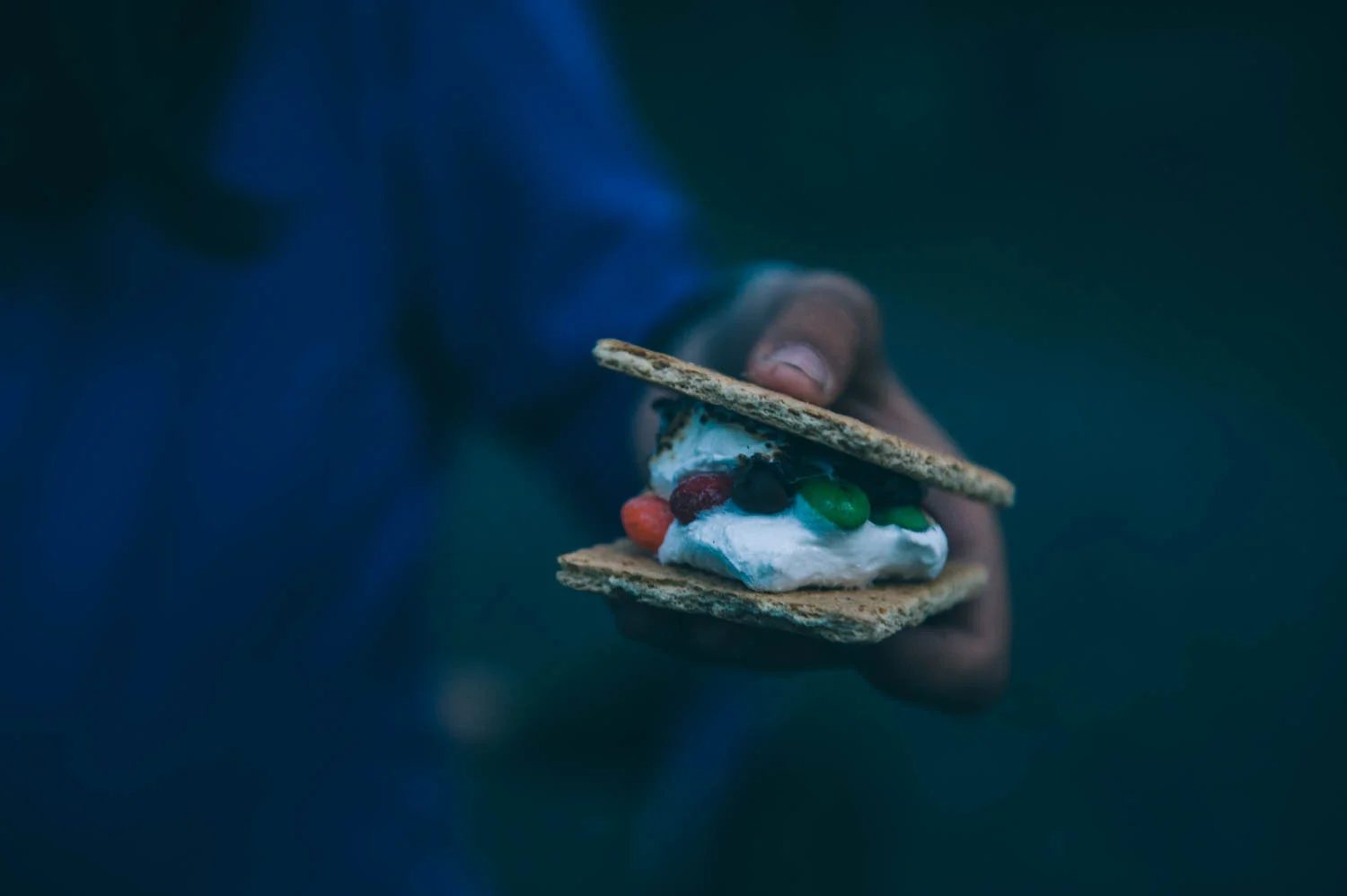 Skittles Smores (aka Liamores).