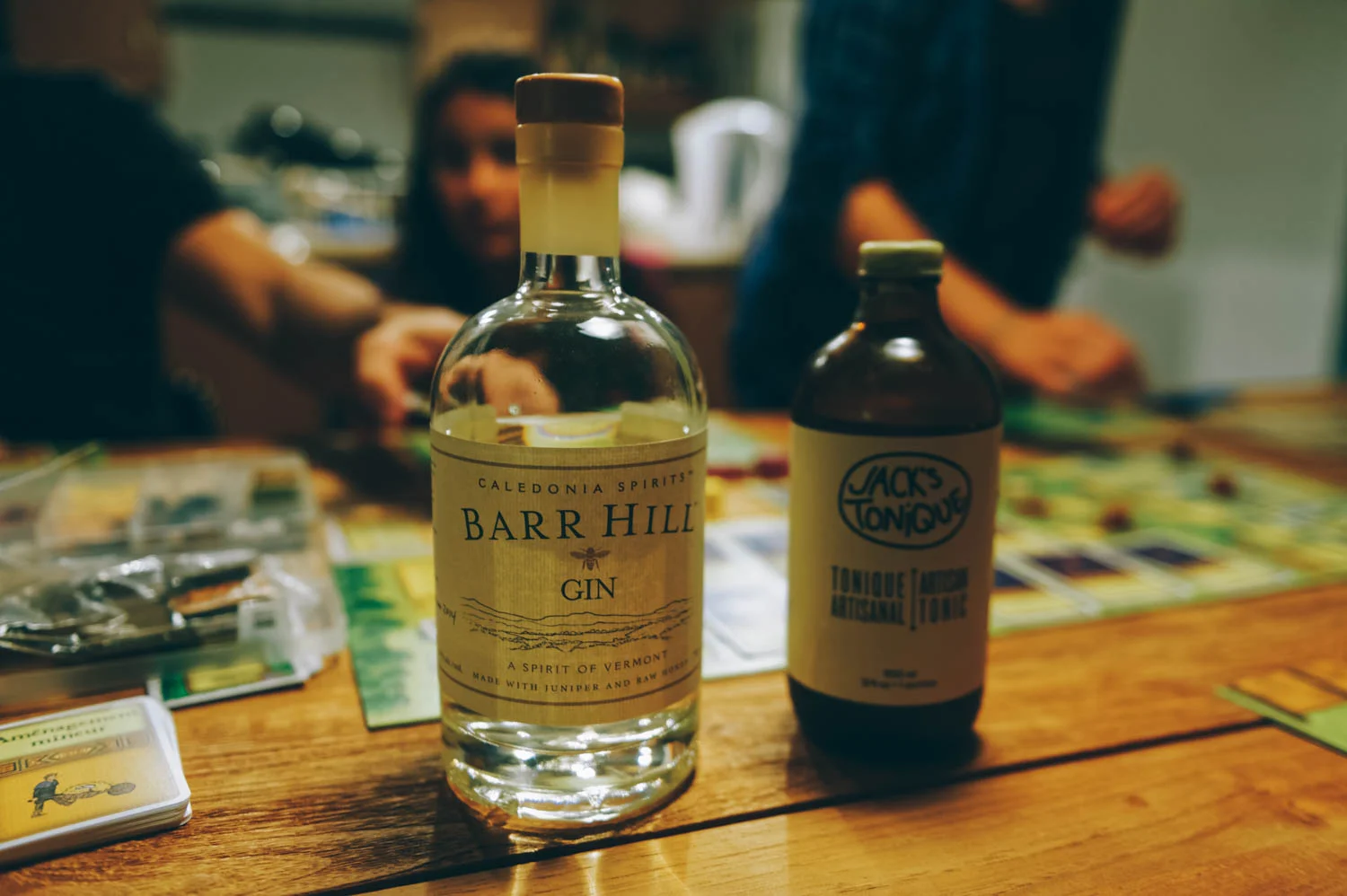 A game of Agricola and discovering the very interesting Jack's Tonique .