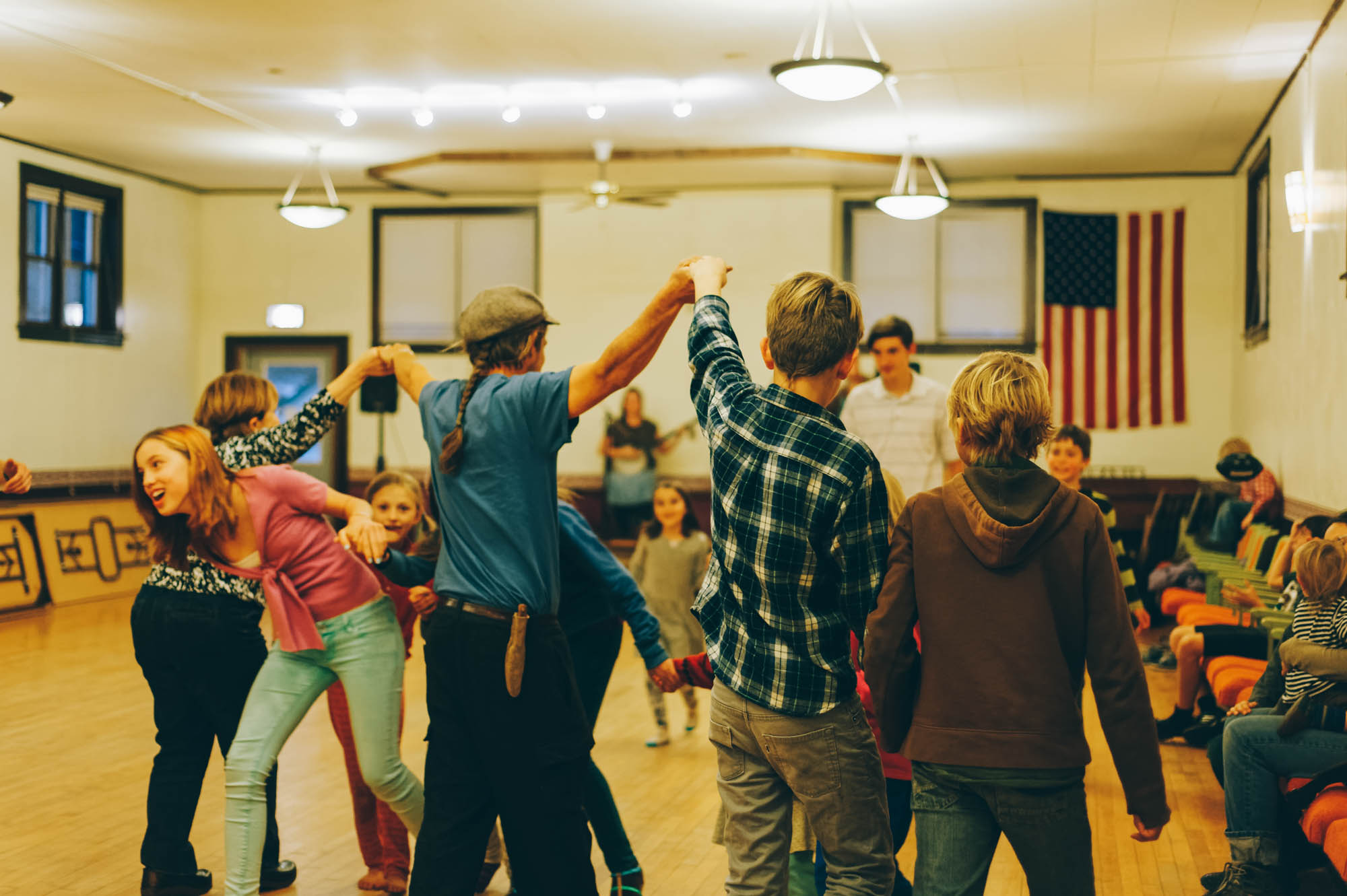 We even went to a Square Dance organized by the local homeschool group!