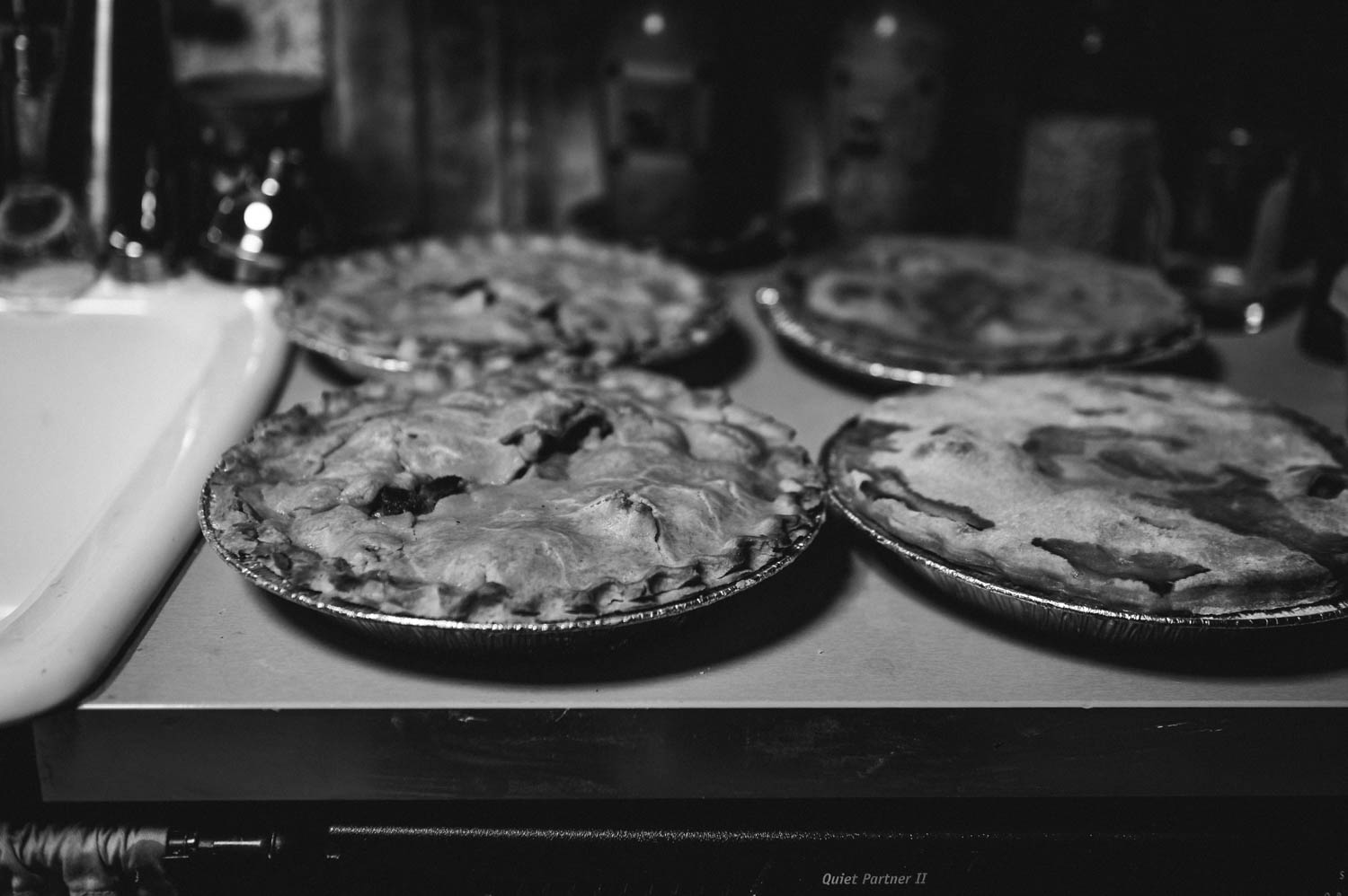 I made blueberry and cherry pies!