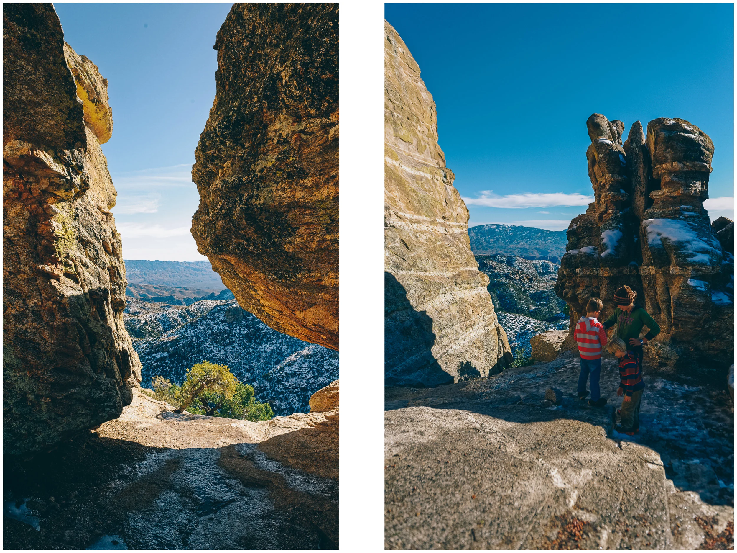 What an incredible view we had from our climbing spot!