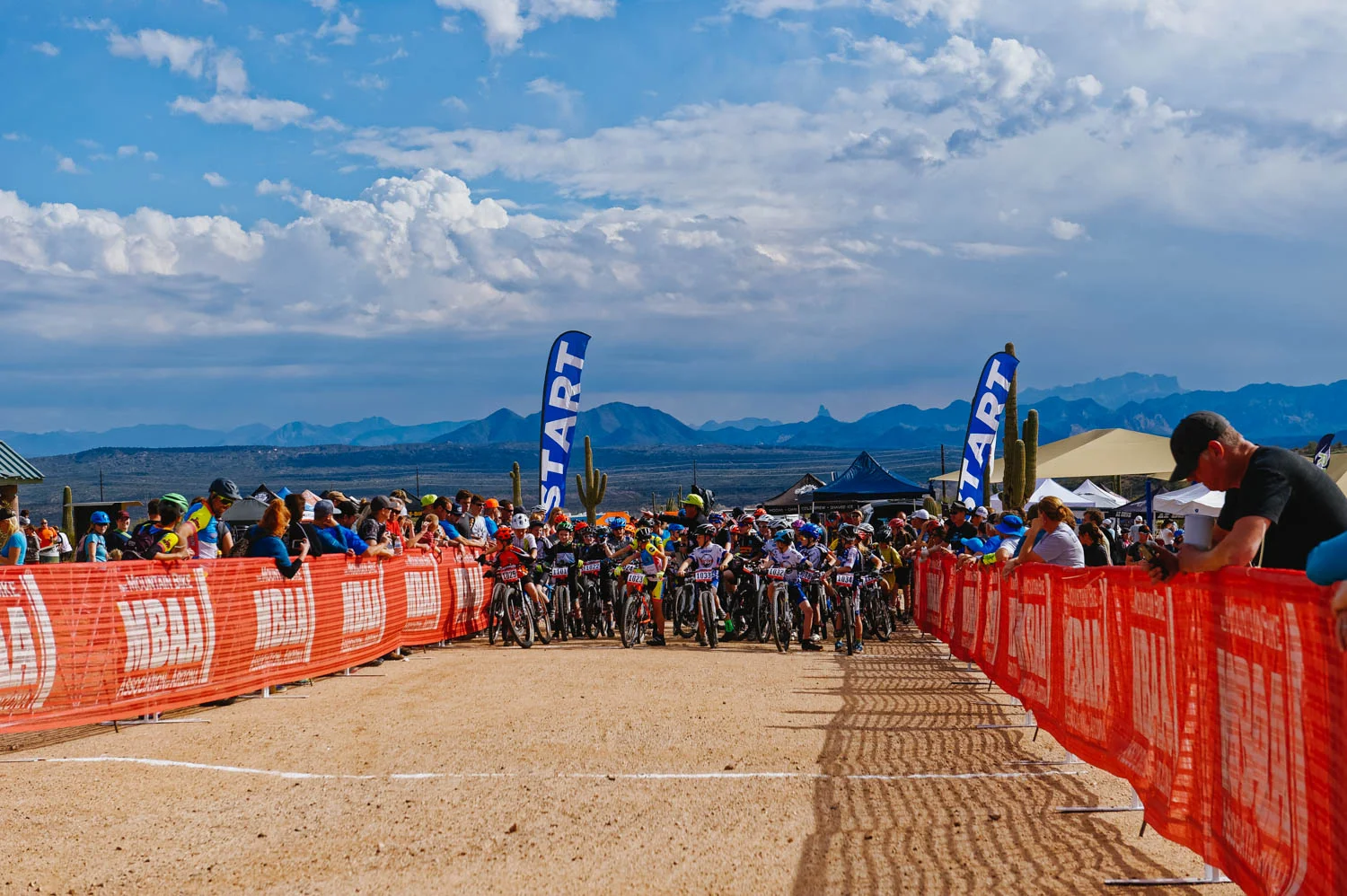 The Liske boys' start.