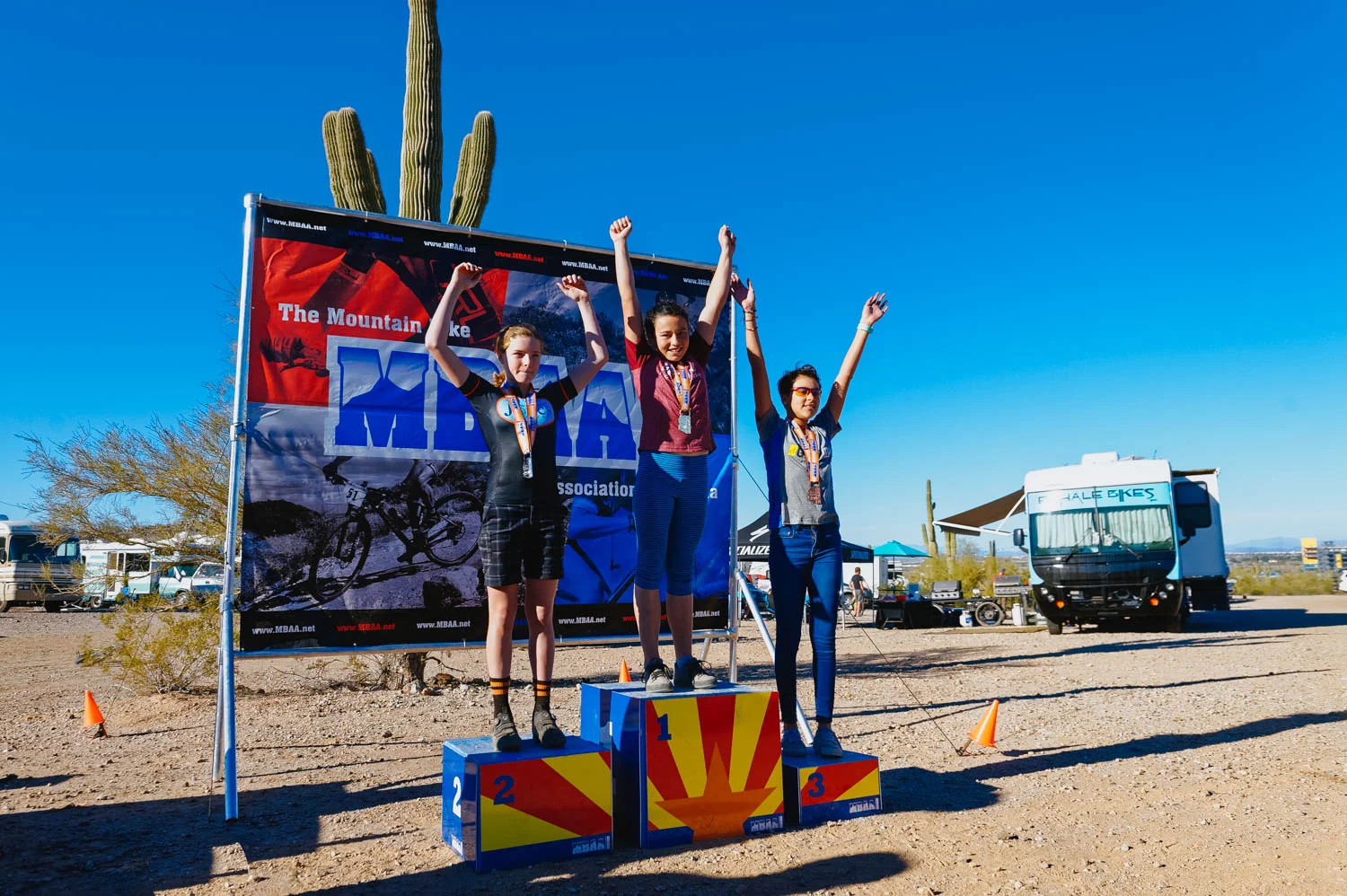 The face of pride! Her first time on a podium and she got the gold! The lesson in racing is the same as in life... sometimes you win...