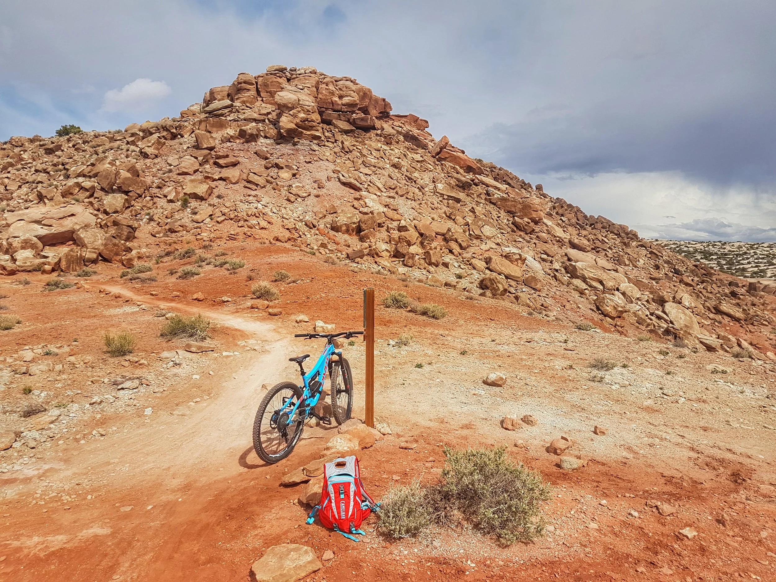 Cross Canyon trail, Klonzo North trail system.